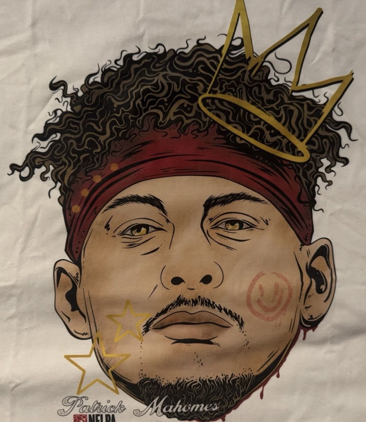 Other Planet Euphoria Patrick Mahomes Fat Head Tee XXL - Off White Size US XXL / EU 58 / 5 - 2 Thumbnail