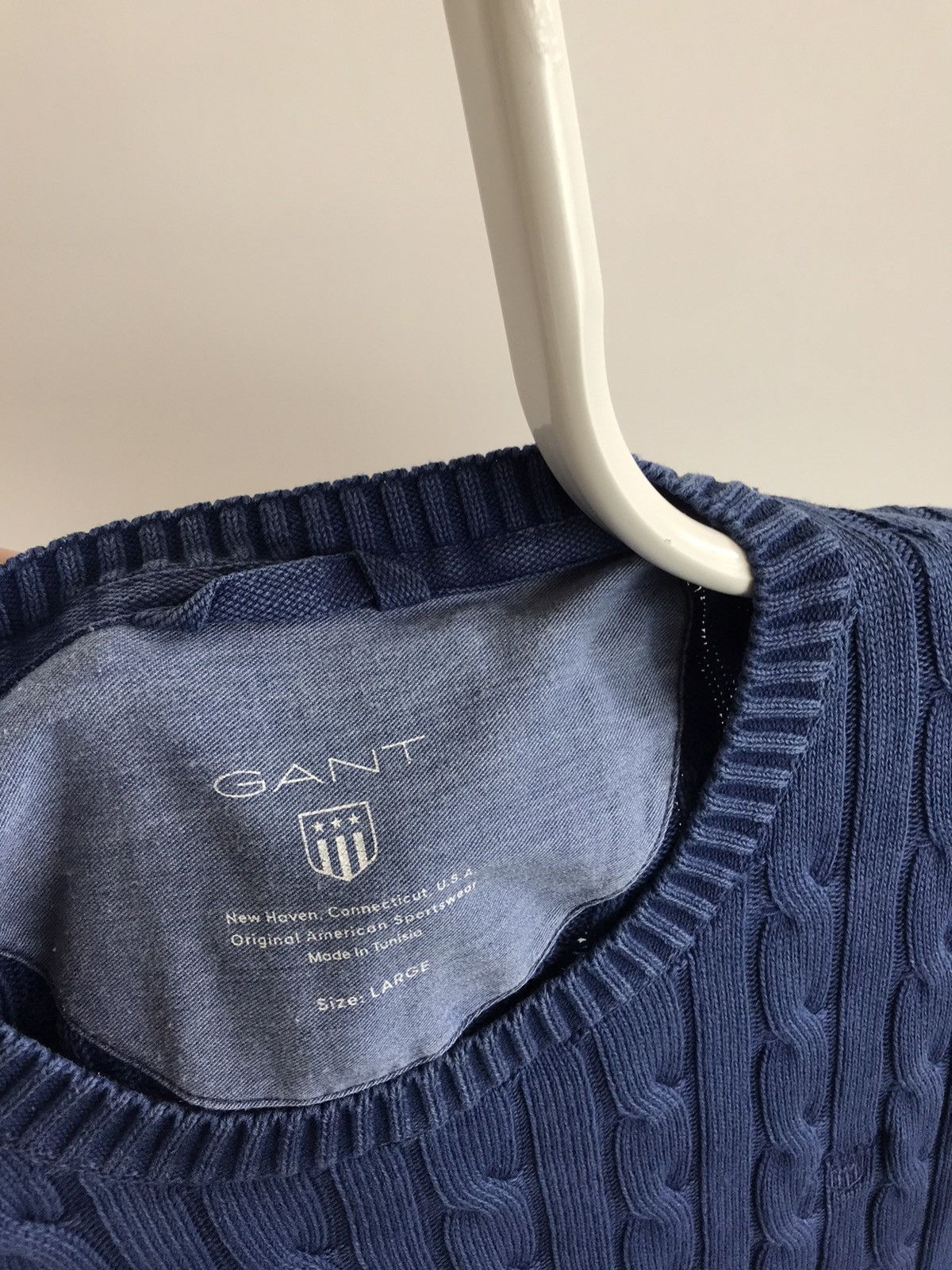 Gant × Vintage Gant Knitted Sweater Size US L / EU 52-54 / 3 - 3 Thumbnail