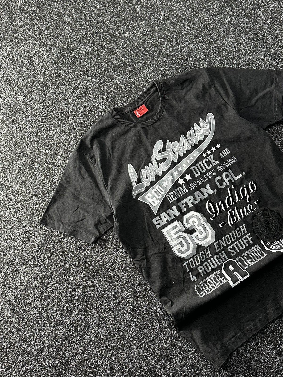 Levi's × Vintage 🚨VINTAGE LEVI’S SAN FRANCISCO RED TAB TEE BIG LOGO 90s Size US XL / EU 56 / 4 - 2 Thumbnail