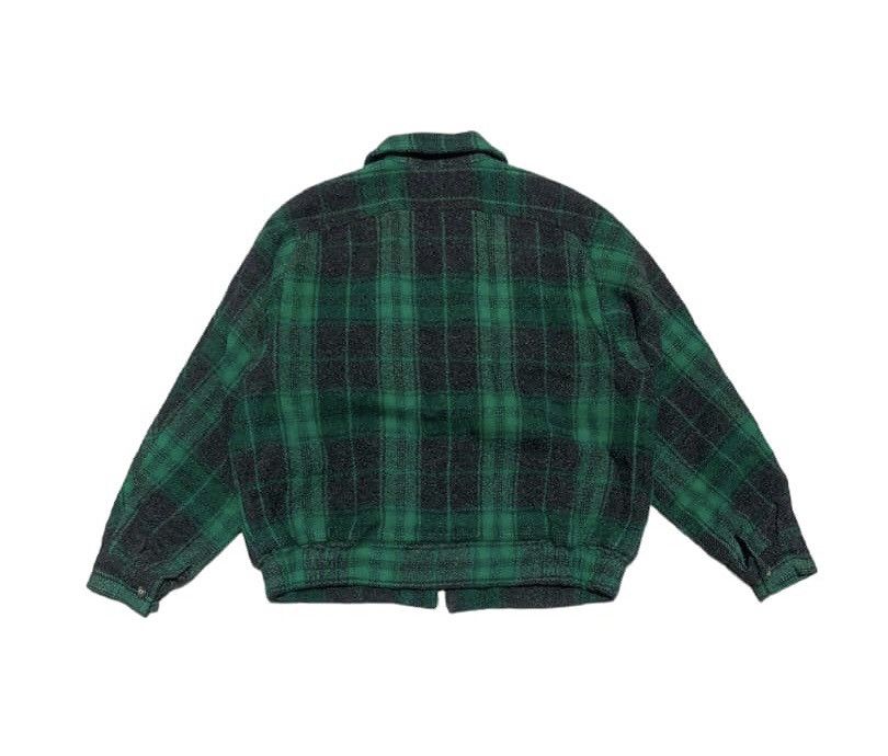 Japanese Brand Aunthentic Uniform Work Clothes Plaid Wool Jacket Size US M / EU 48-50 / 2 - 4 Thumbnail