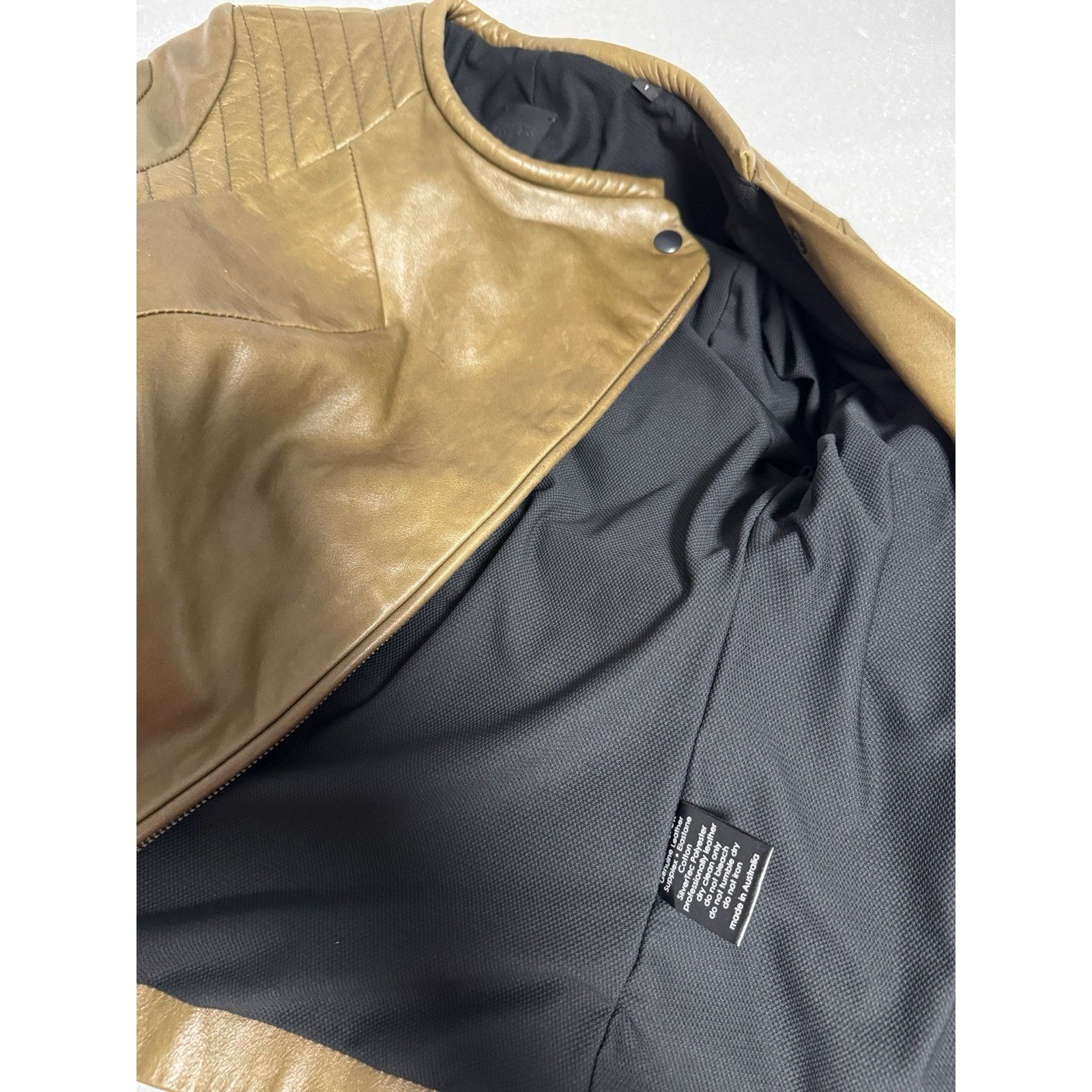 Other FRANCIS LEON STUDIOS Leather Jacket Size XS Size XS / US 0-2 / IT 36-38 - 12 Thumbnail