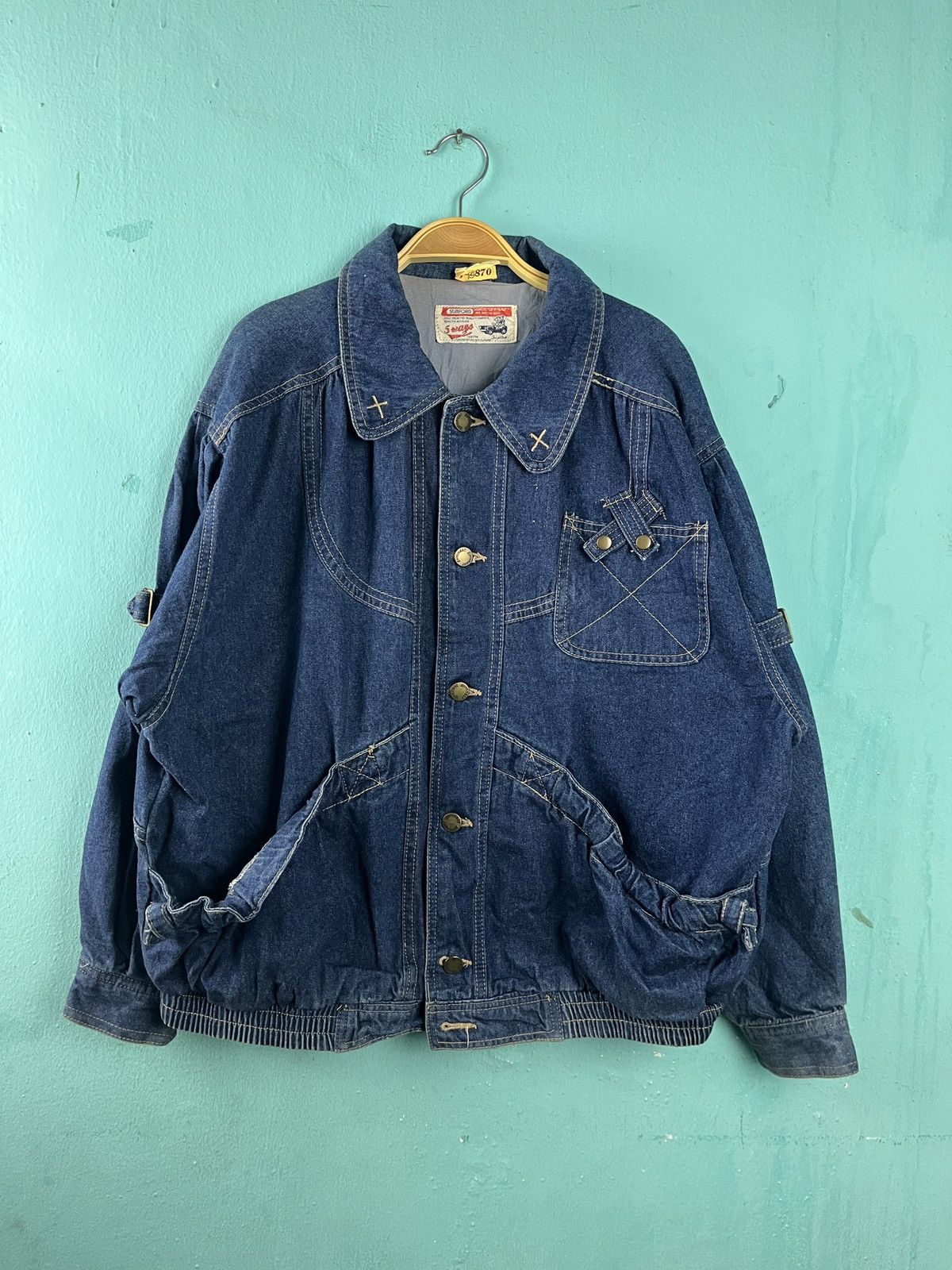Other Gymnast Sunford Boxy Denim Jacket Size US M / EU 48-50 / 2 - 1 Thumbnail