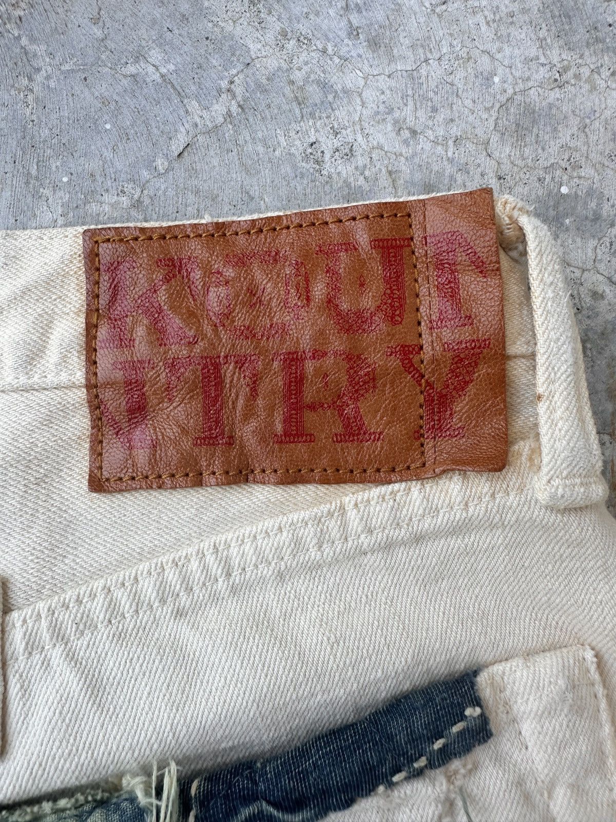 Kapital Kountry 2012 Kountry Selvedge Buckleback Boro Denim Patchwork jean Size US 34 / EU 50 - 20 Thumbnail