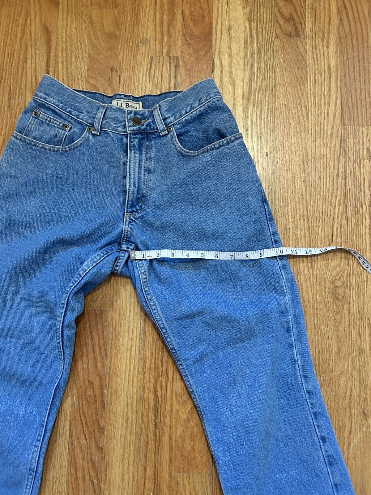 L.L. Bean LL Bean Original Fit Vintage Size 4 Women’s Jeans Size 26" / US 2 / IT 38 - 9 Thumbnail