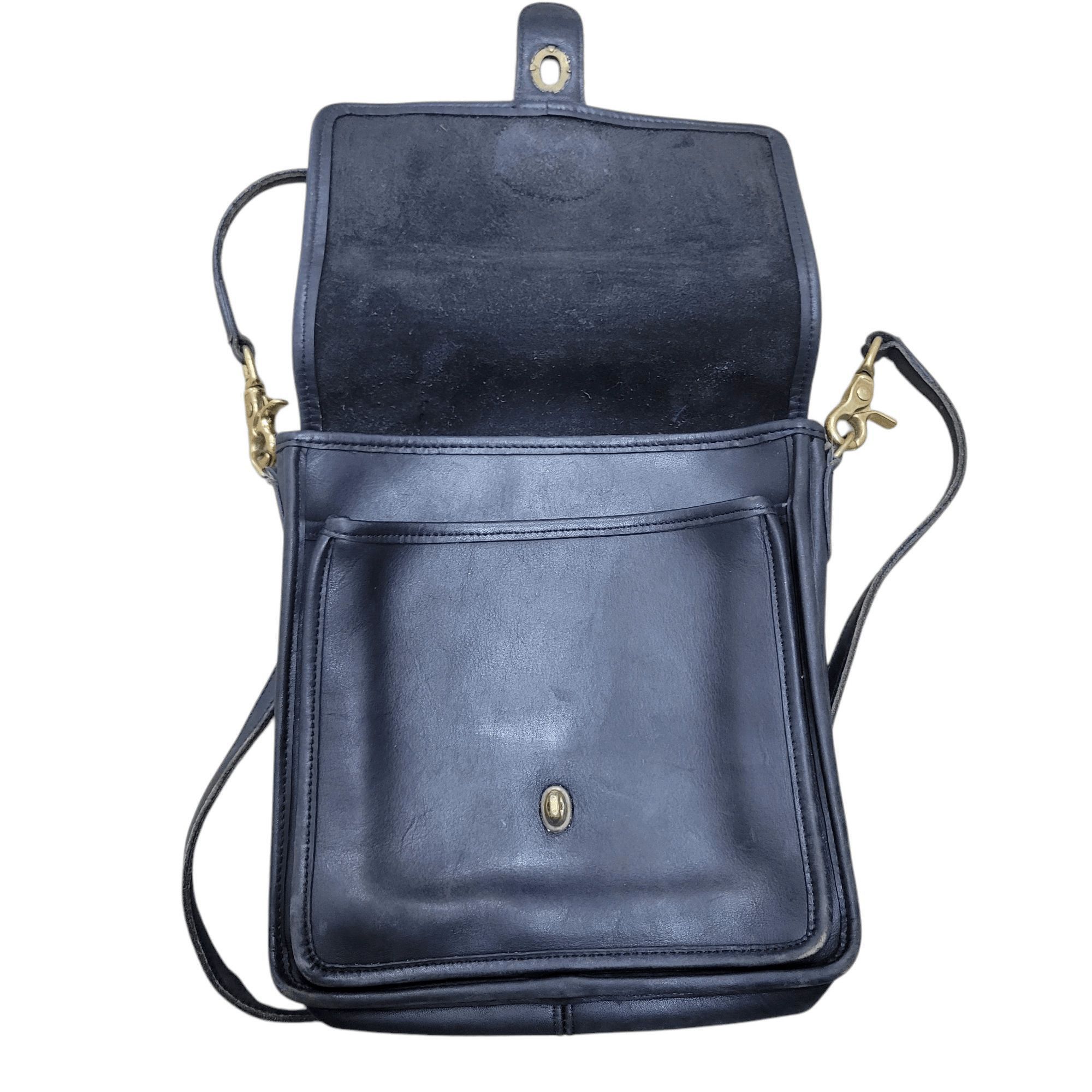Coach Coach Vintage 0812-225 Leather Crossbody Turnlock Closure Size ONE SIZE - 8 Thumbnail