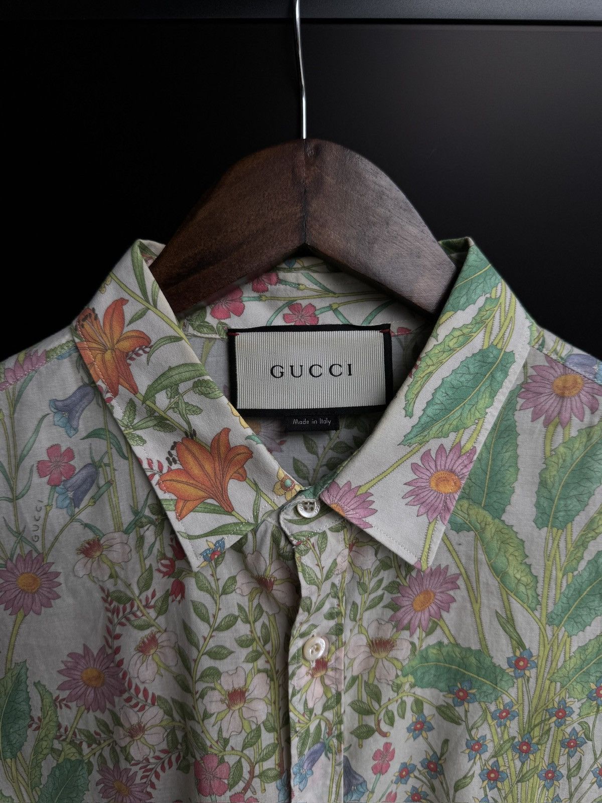 Gucci Gucci floral long sleeve button down Size US S / EU 44-46 / 1 - 3 Thumbnail
