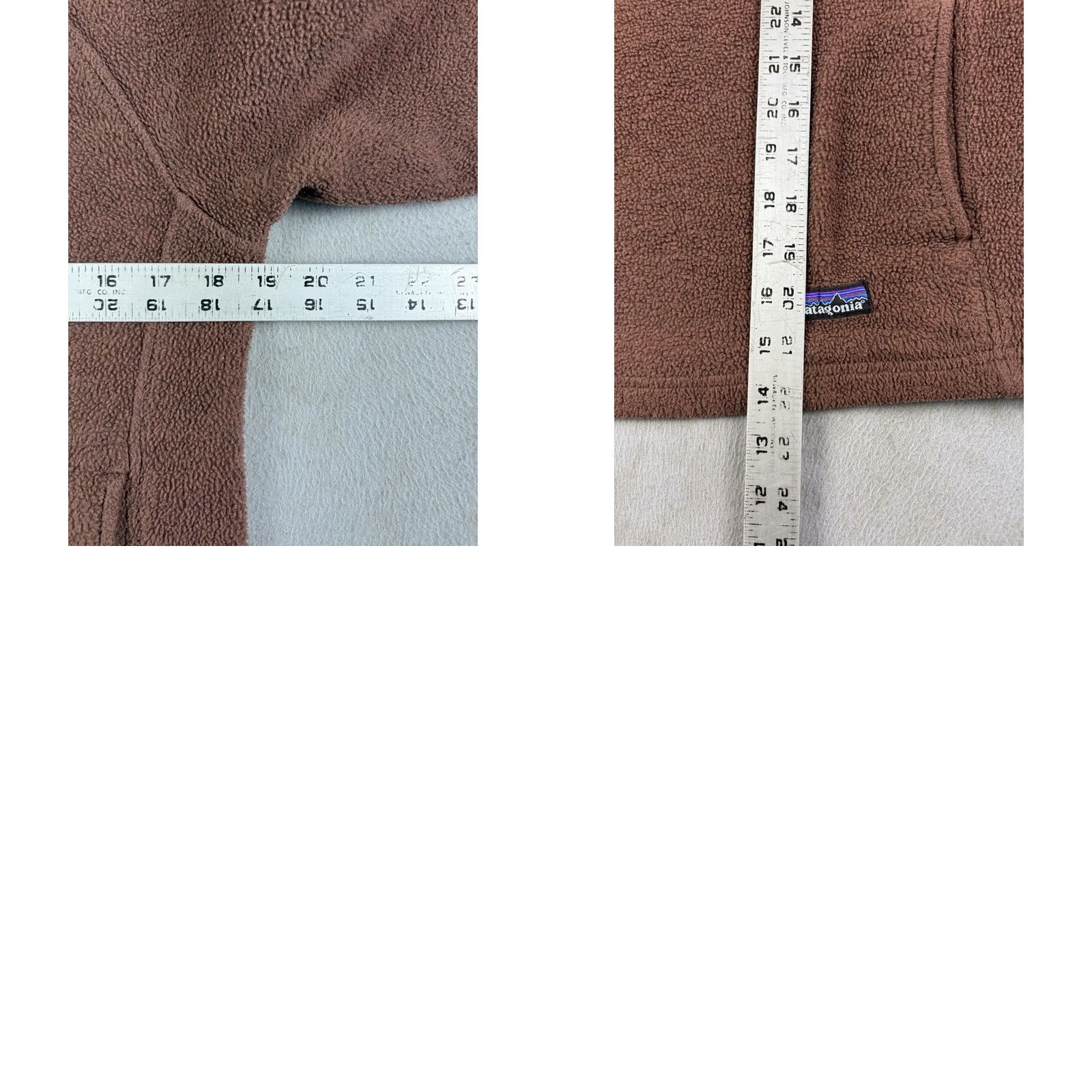 Patagonia VINTAGE Patagonia Synchilla Fleece Quarter Zip Women’s Small Brown Pullover Jacket Size S / US 4 / IT 40 - 8 Thumbnail