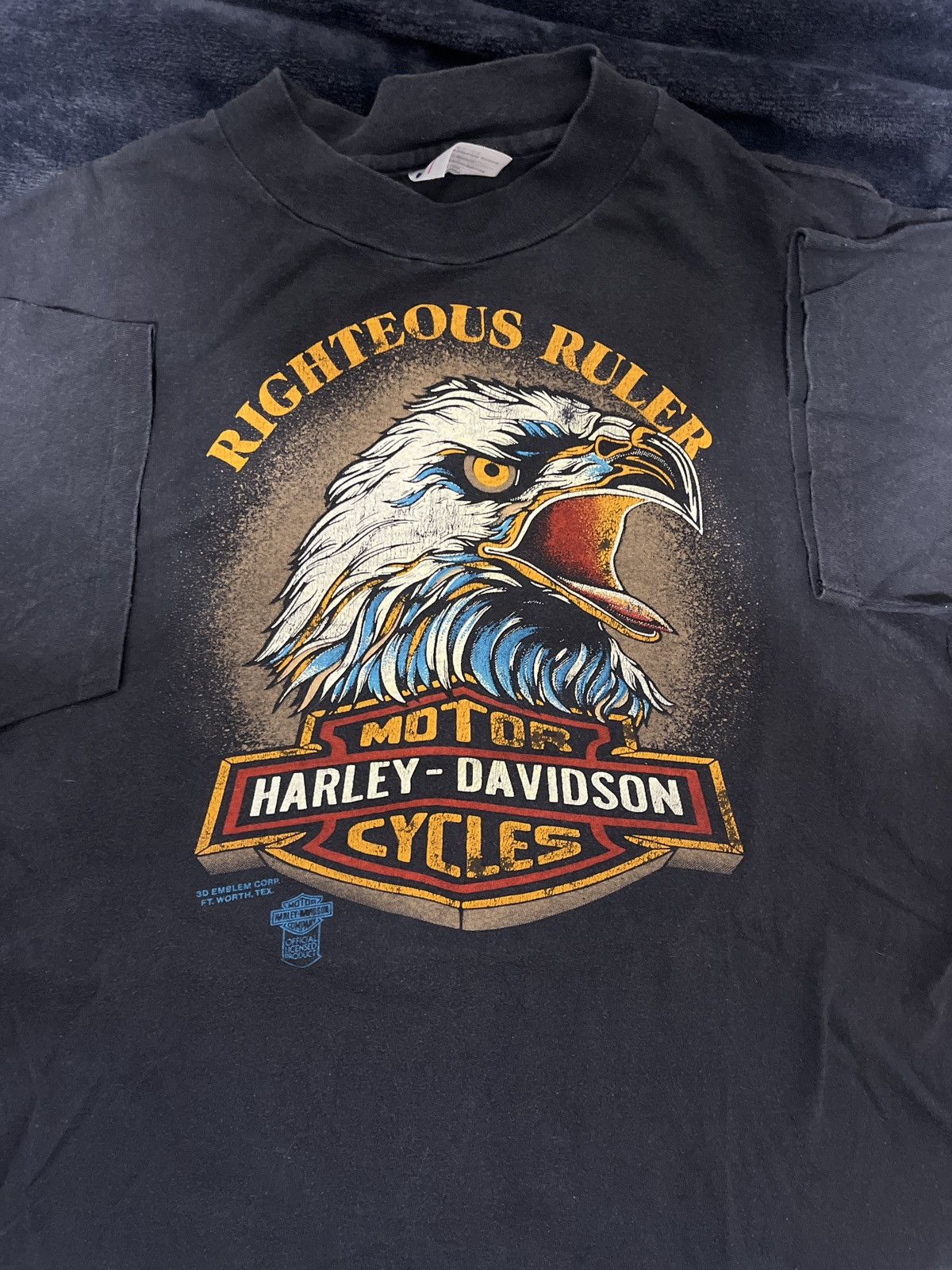 Harley Davidson Harley Davidson 3D emblem Size US M / EU 48-50 / 2 - 3 Thumbnail