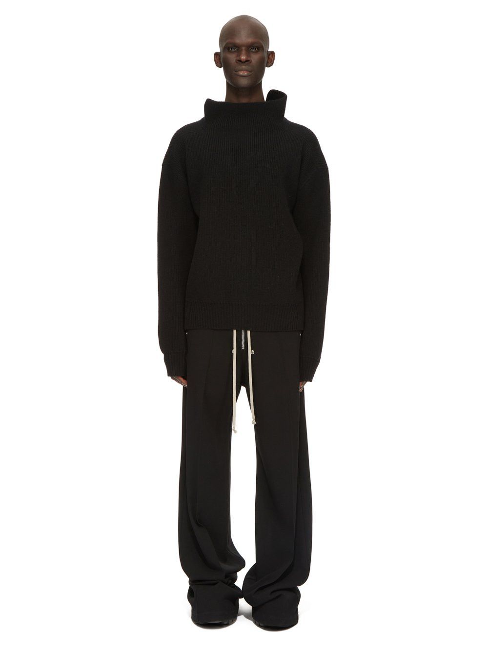 Rick Owens BNWT AW24 RICK OWENS "PORTERVILLE" FISHERMAN TABARD KNIT M Size US M / EU 48-50 / 2 - 1 Thumbnail
