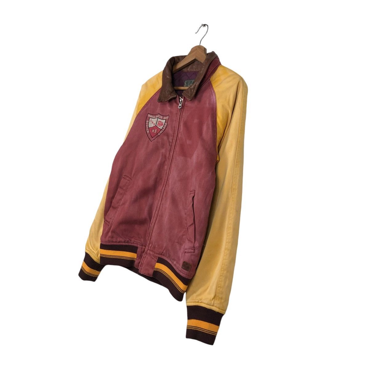 Pelle Pelle 🔥VINTAGE GENUINE LEATHER JACKET SCOTCH & SODA EMBROIDERY Size US S / EU 44-46 / 1 - 4 Thumbnail