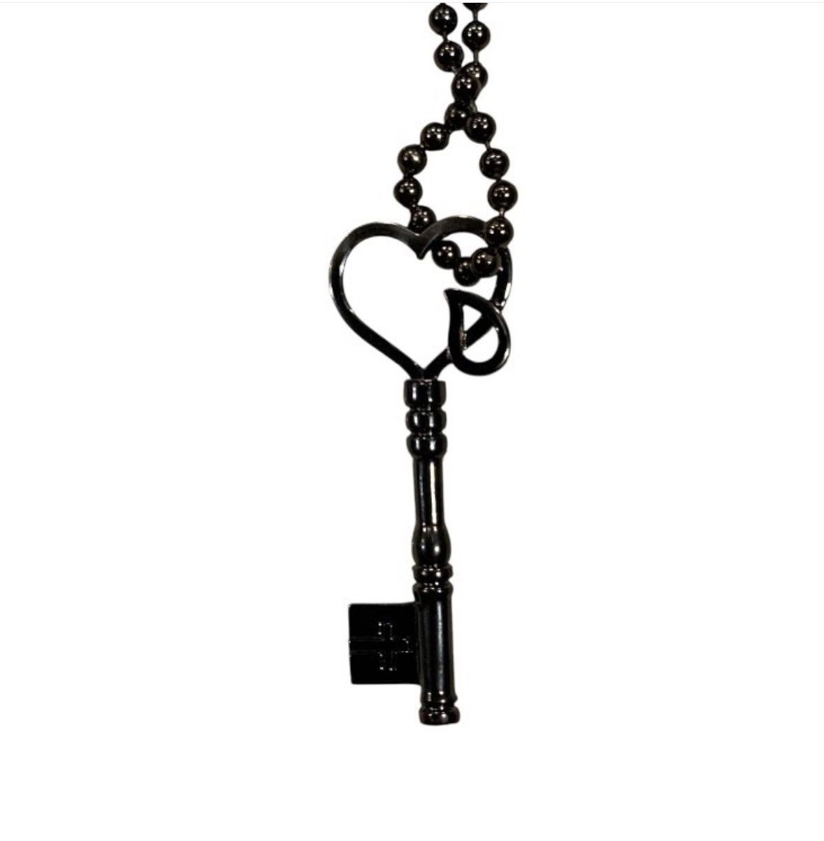 Number (N)ine Crying hearts key necklace | Grailed