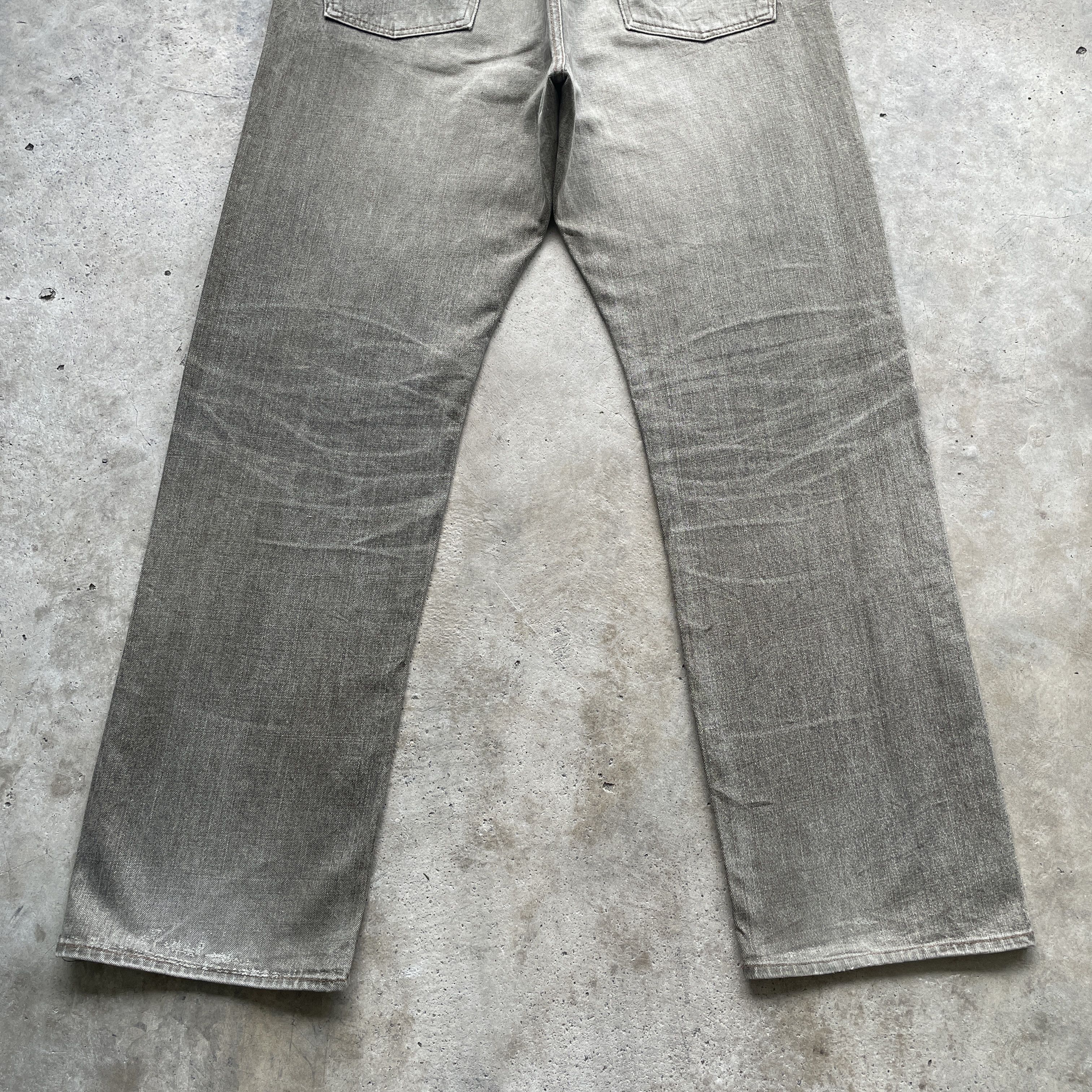 Japanese Brand Japan Vintage Jeans Baggy Greyish Browns Faded Denim Pants Size US 34 / EU 50 - 9 Thumbnail