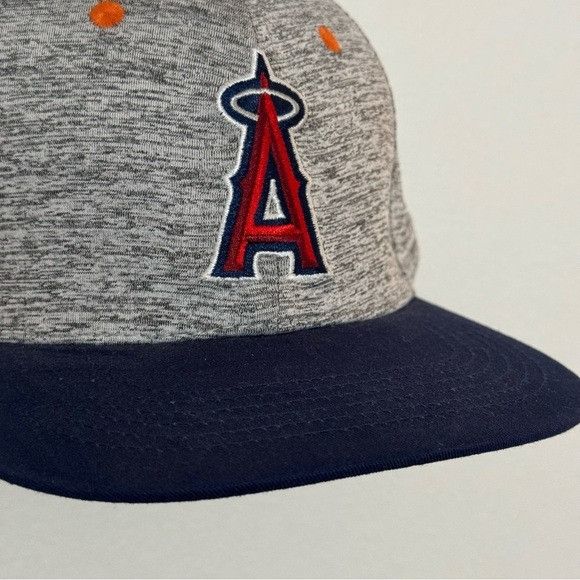 Other Los Angeles Angels Hat Heather Gray SnapBack Size ONE SIZE - 3 Thumbnail