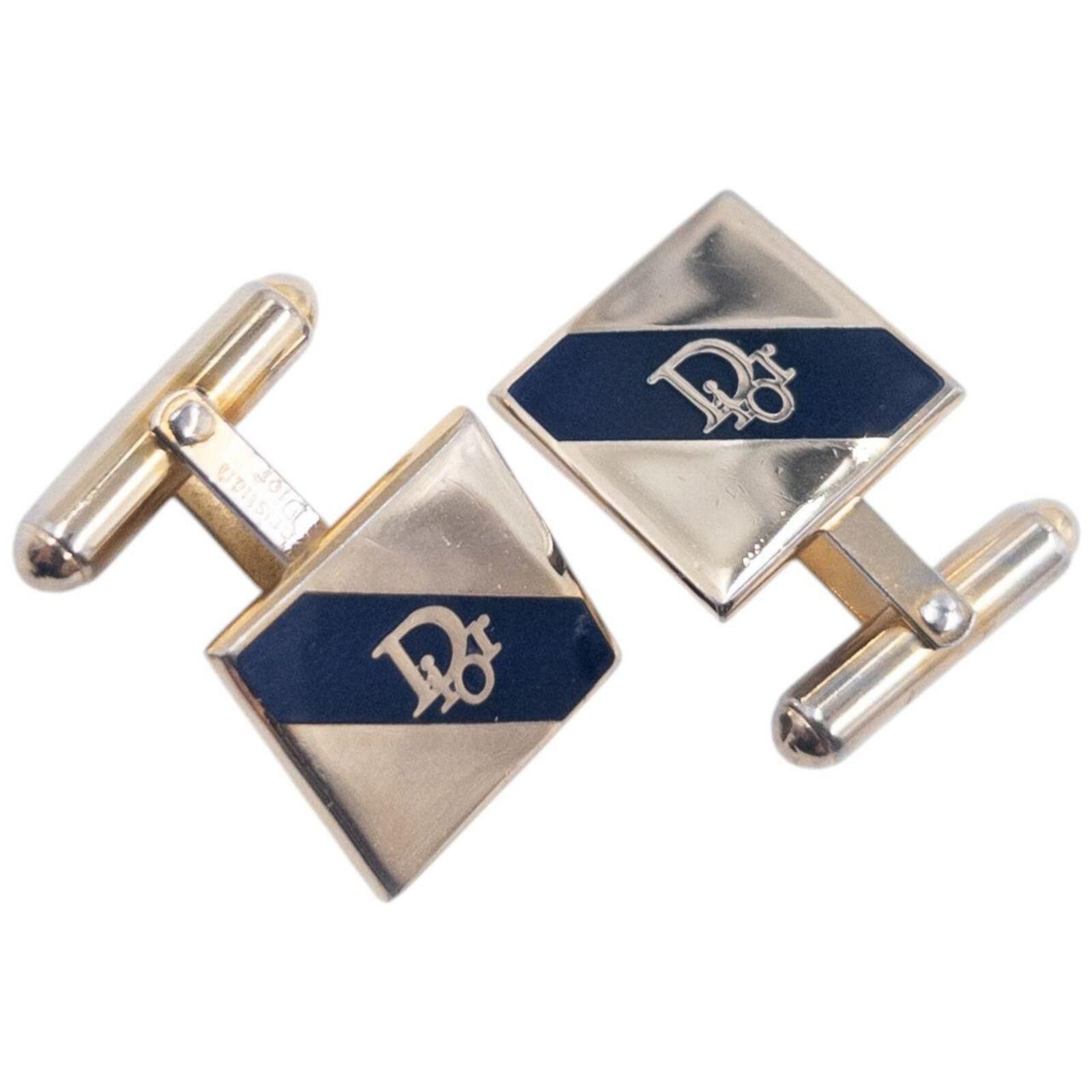 Dior Vintage 90s Dior Cuff Links Size ONE SIZE - 1 Thumbnail