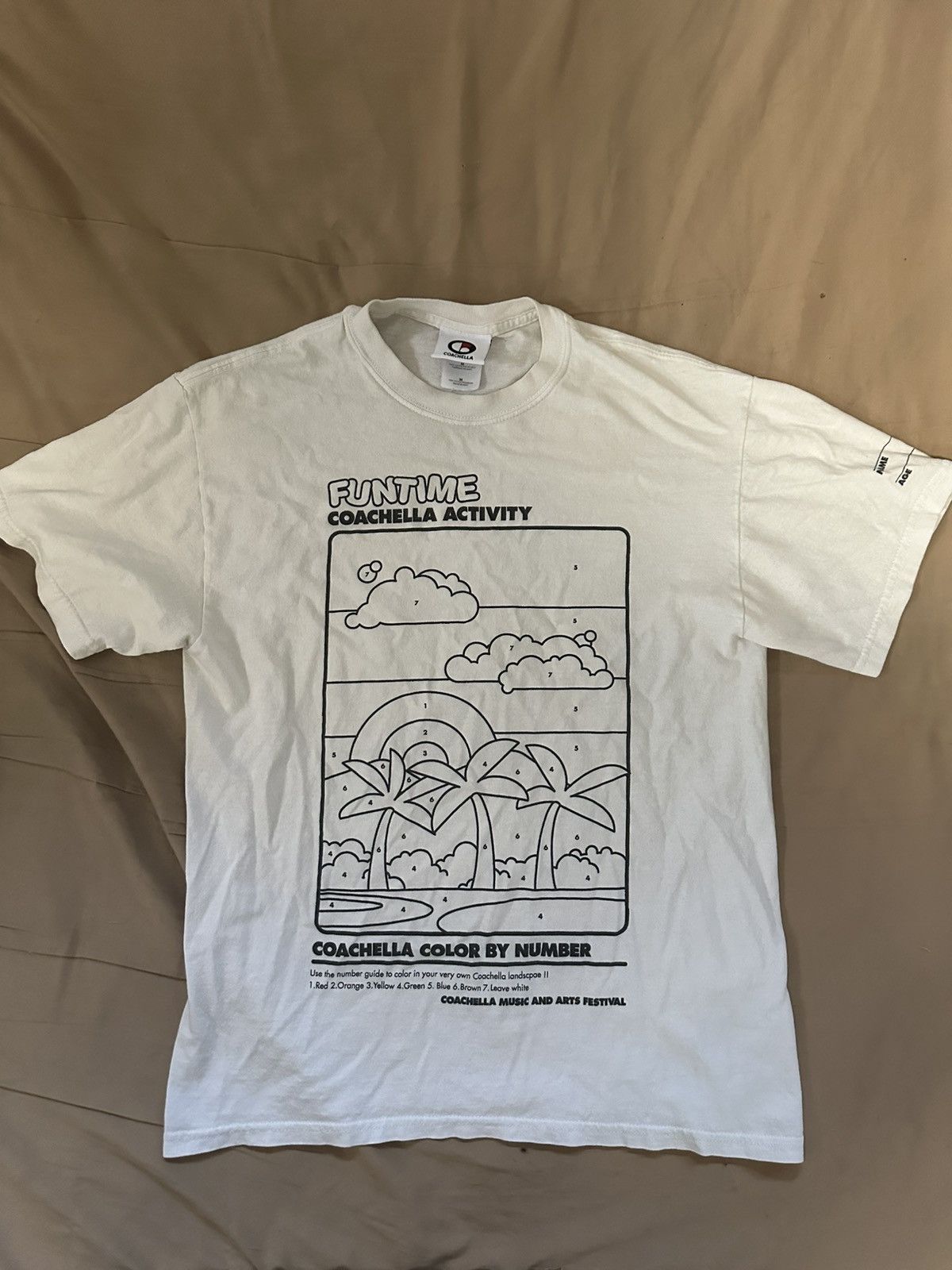 Coachella Vintage Funtime Coachella Activity Tee Size US M / EU 48-50 / 2 - 1 Thumbnail