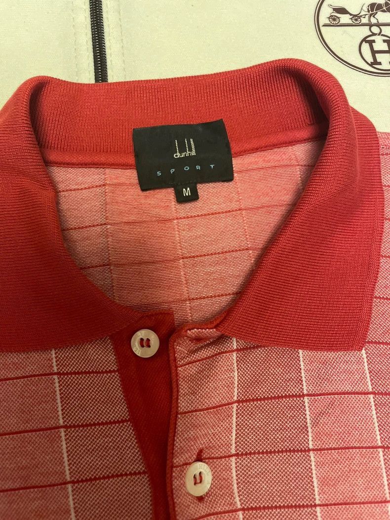 Balenciaga Dunhill Men's Short Sleeve Polo Shirt Size US M / EU 48-50 / 2 - 4 Thumbnail