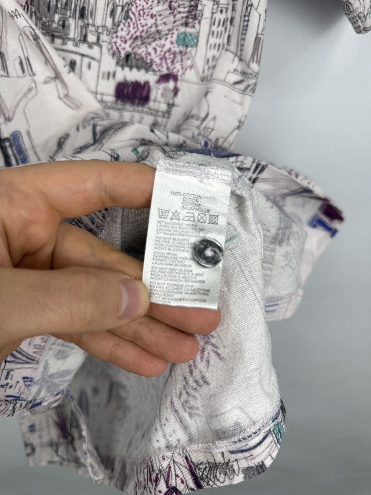 Paul Smith 🇬🇧 Paul Smith Art Luxury Polo T-Shirt Rare Retro Hype Y2K Size US L / EU 52-54 / 3 - 8 Thumbnail
