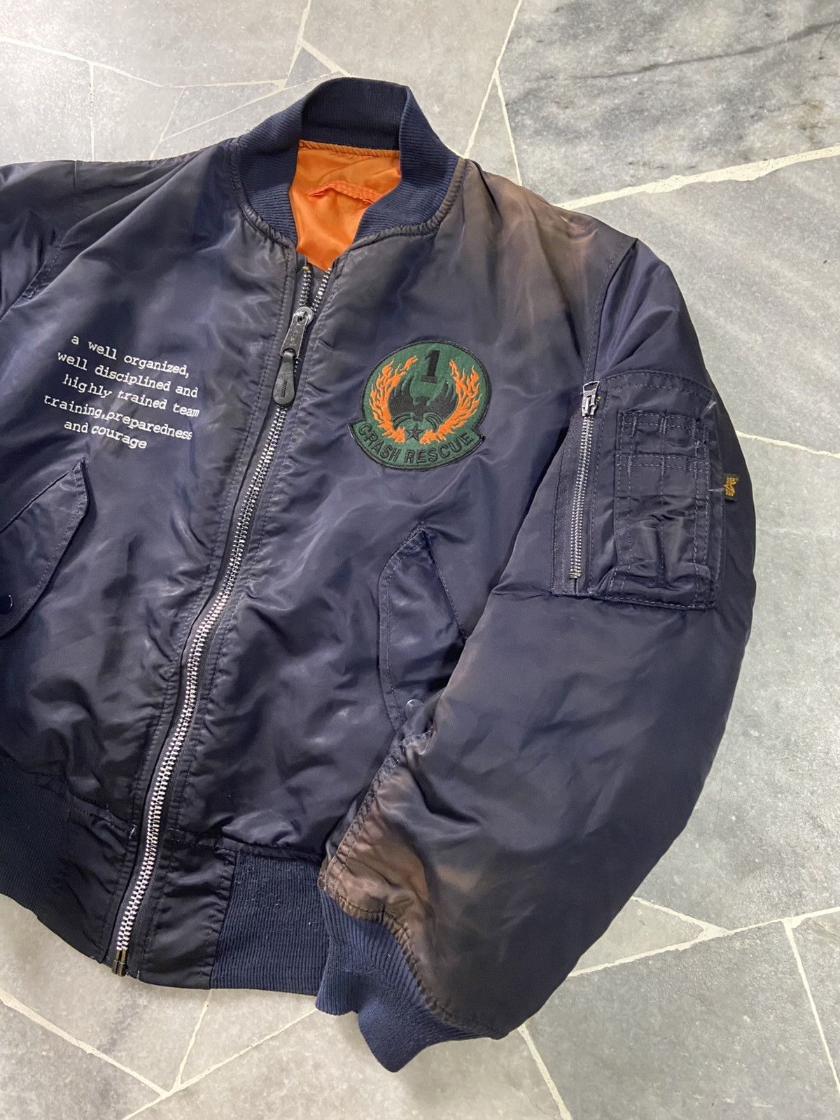 Alpha Industries Alpha Industries MA-1 Reversible Bomber Jacket Size US M / EU 48-50 / 2 - 7 Thumbnail