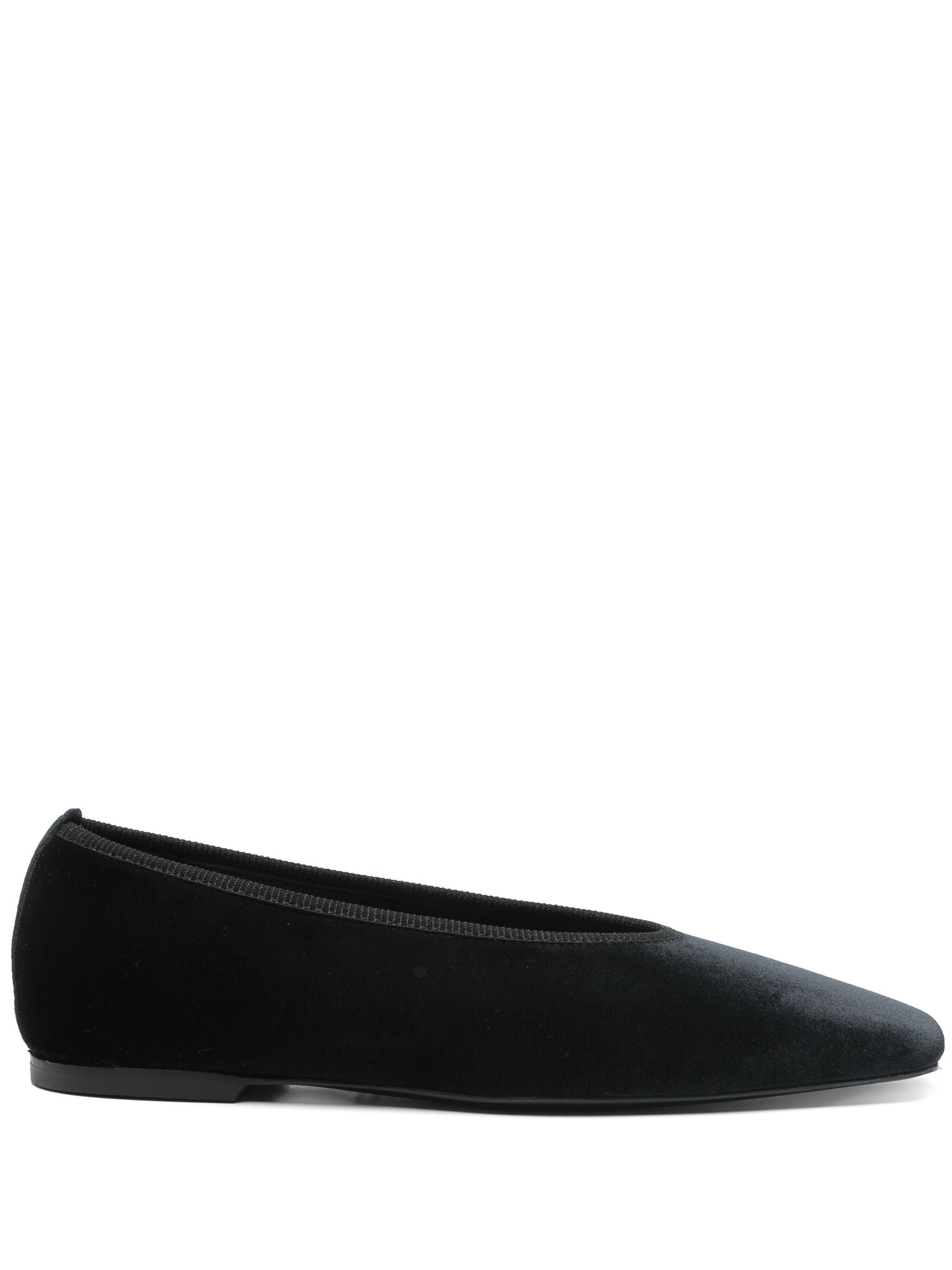 Toteme MINIMALIST VELVET BALLERINAS Size US 7 / IT 37 - 1 Thumbnail