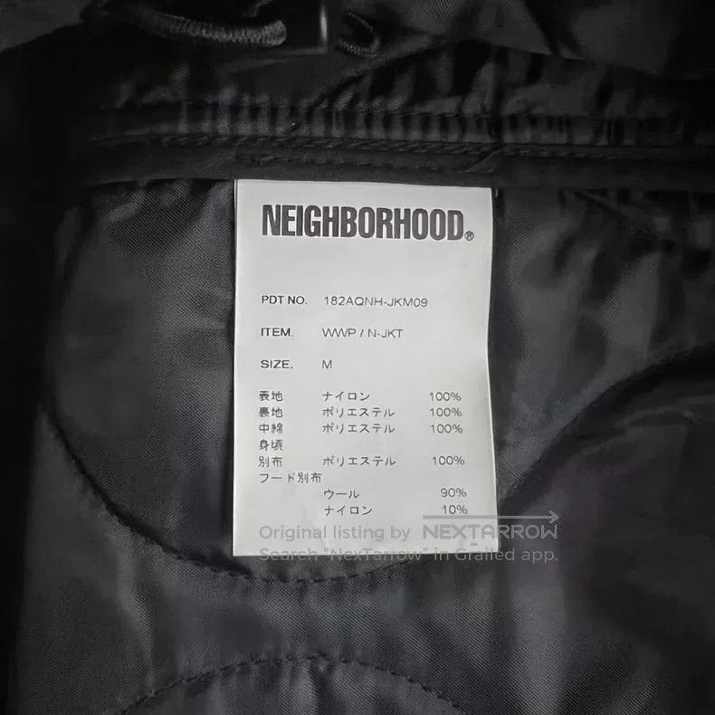 Neighborhood Neighborhood Iron Buckle Hooded Windbreaker Cotton Jacket Size US M / EU 48-50 / 2 - 6 Thumbnail