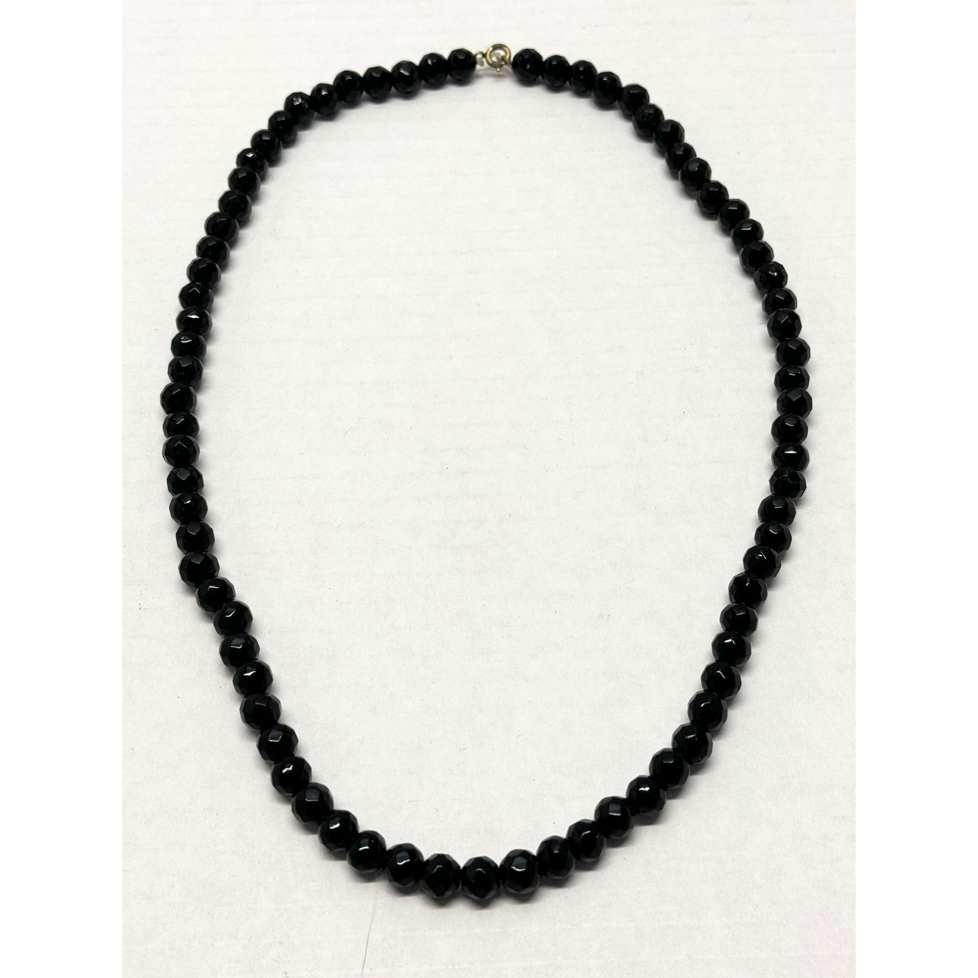 Vintage Vintage black beaded necklace Size ONE SIZE - 1 Thumbnail
