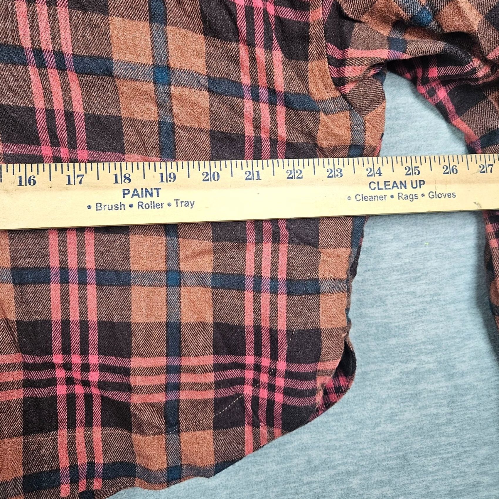 Madewell Madewell Button-Up Cropped Plaid Shirt Multicolor Long Sleeve Size M Womens Size M / US 6-8 / IT 42-44 - 3 Thumbnail