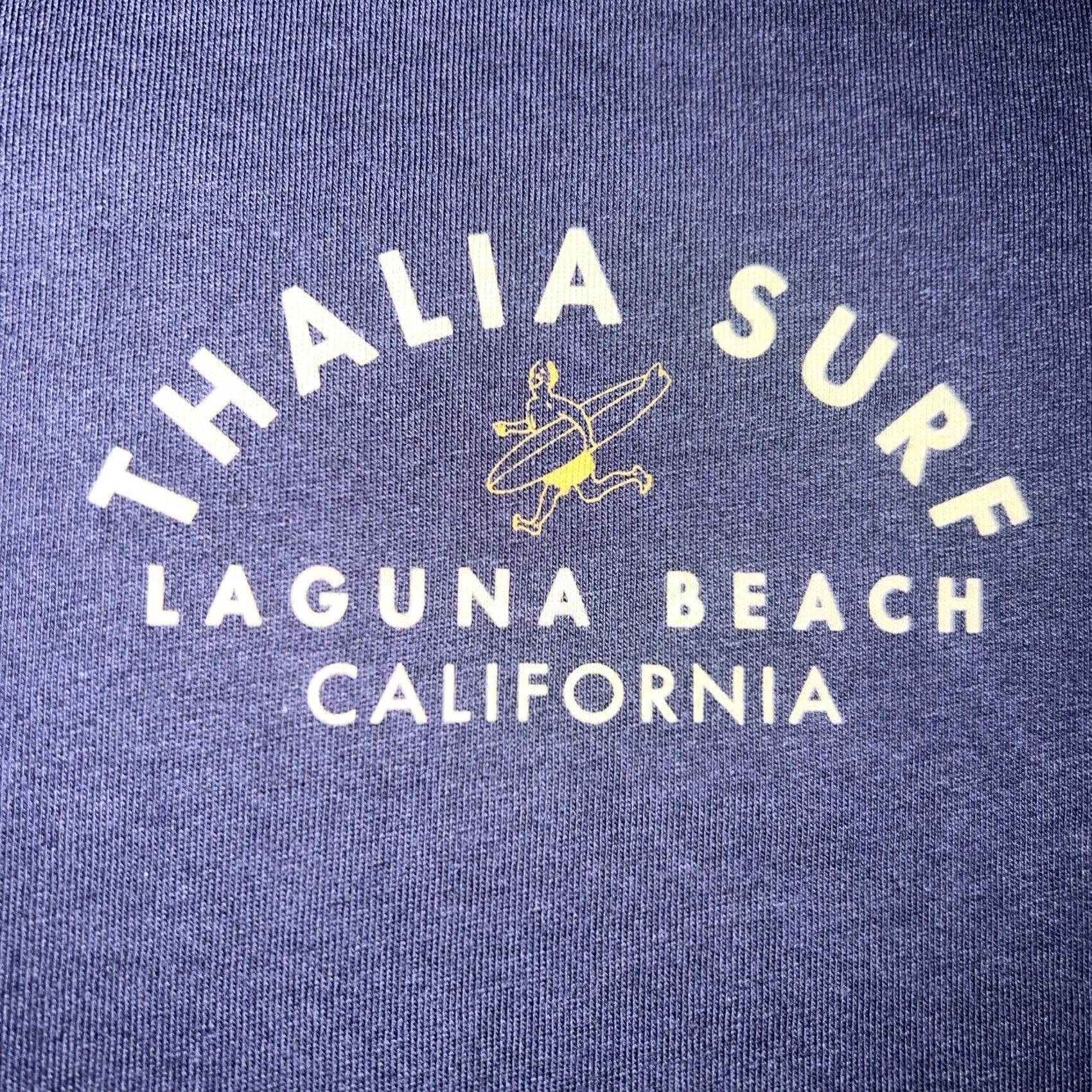 Vintage VINTAGE Thalia Surf Laguna Beach Surfer Logo Tee Shirt XL Gray Mens Short Sleeve Crew Neck Graphic Print Size US XL / EU 56 / 4 - 4 Thumbnail