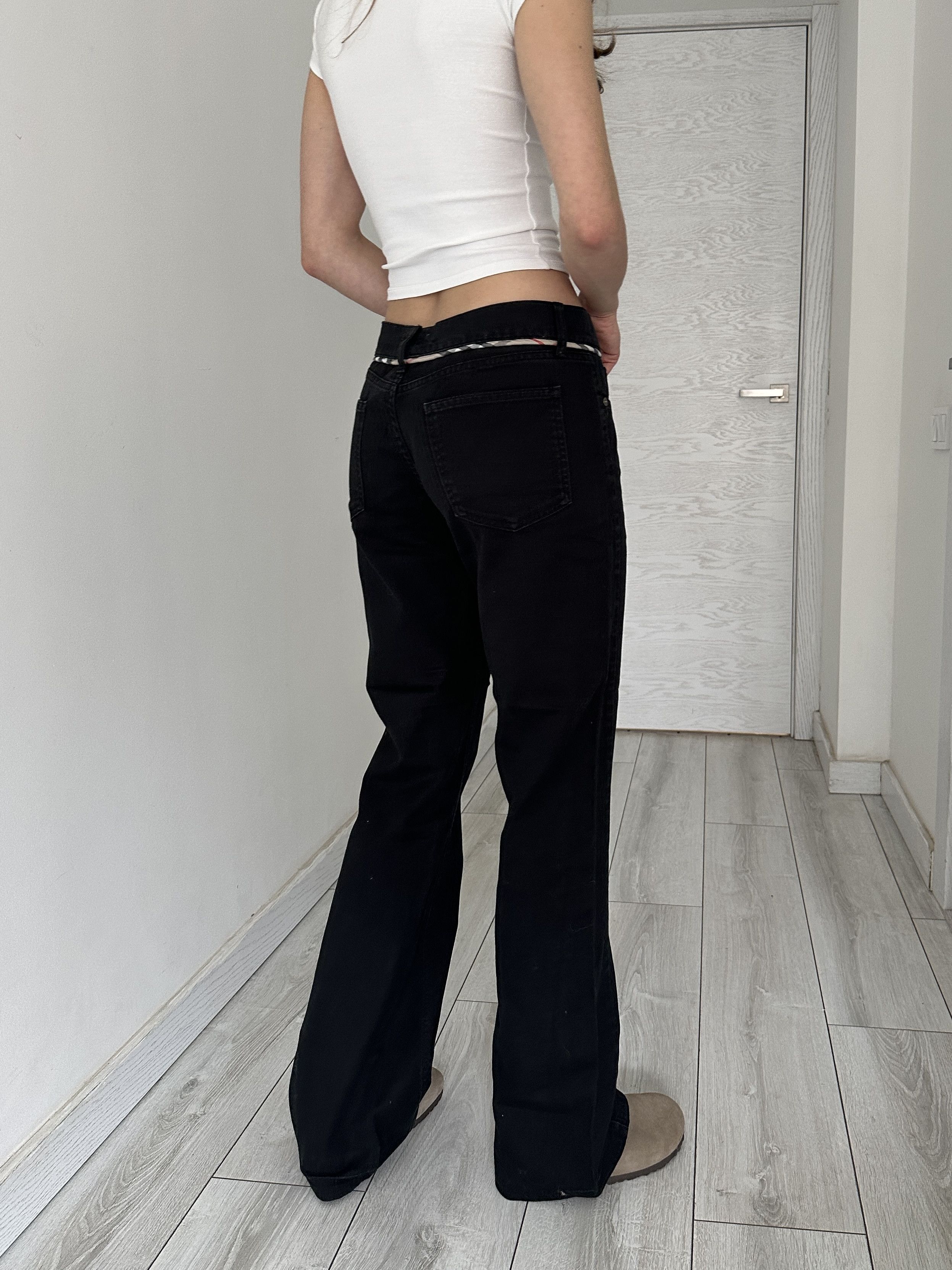 Burberry Burberry Black Denim Pants Jeans Size 32" / US 10 / IT 46 - 3 Thumbnail