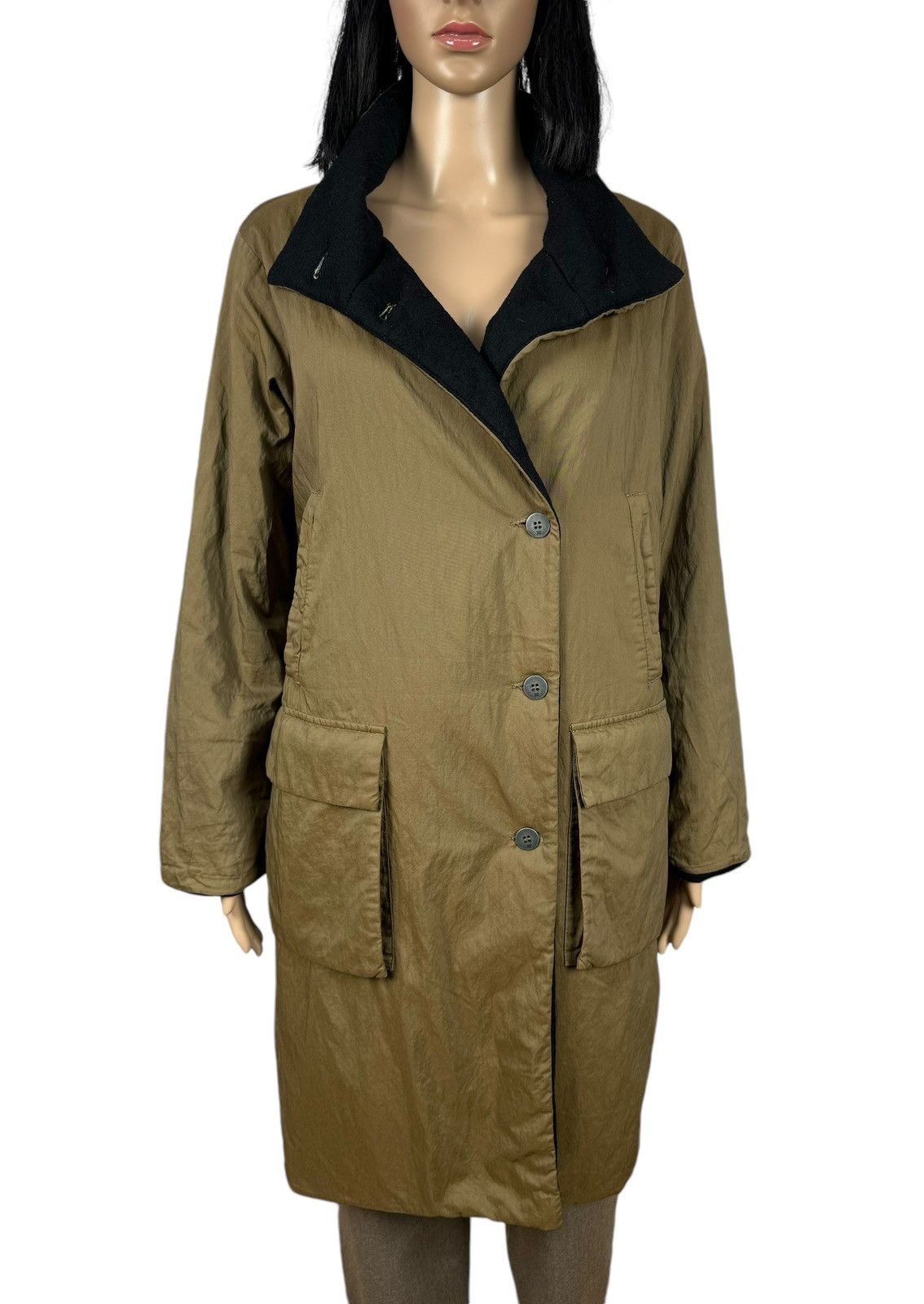 Transit Transit Par Such Warm Nylon-Cotton Coat Wool Lined size 2 Size M / US 6-8 / IT 42-44 - 10 Thumbnail