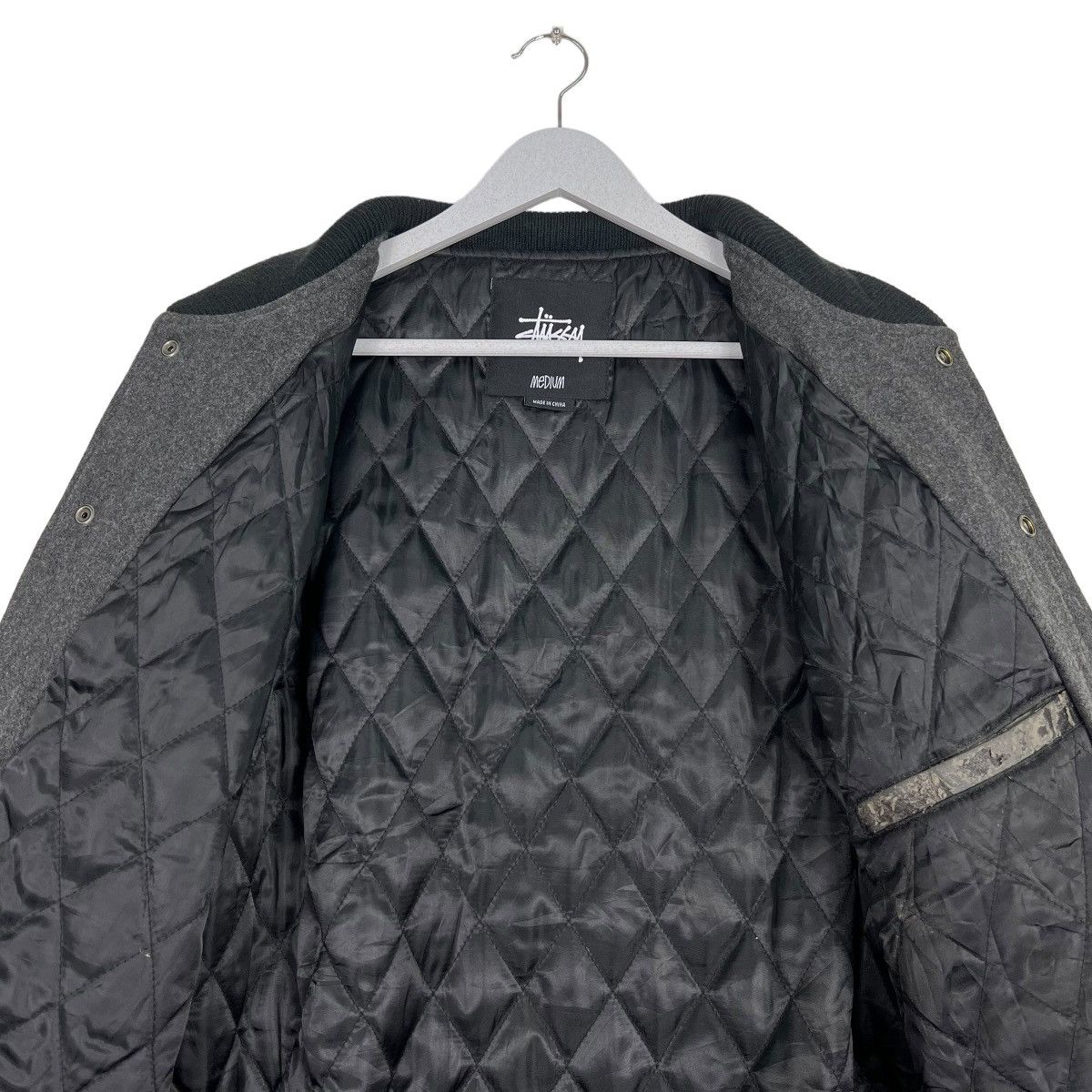 Stussy 🔥 STUSSY WORLDWIDE VARSITY BOMBER JACKET Size US M / EU 48-50 / 2 - 12 Thumbnail