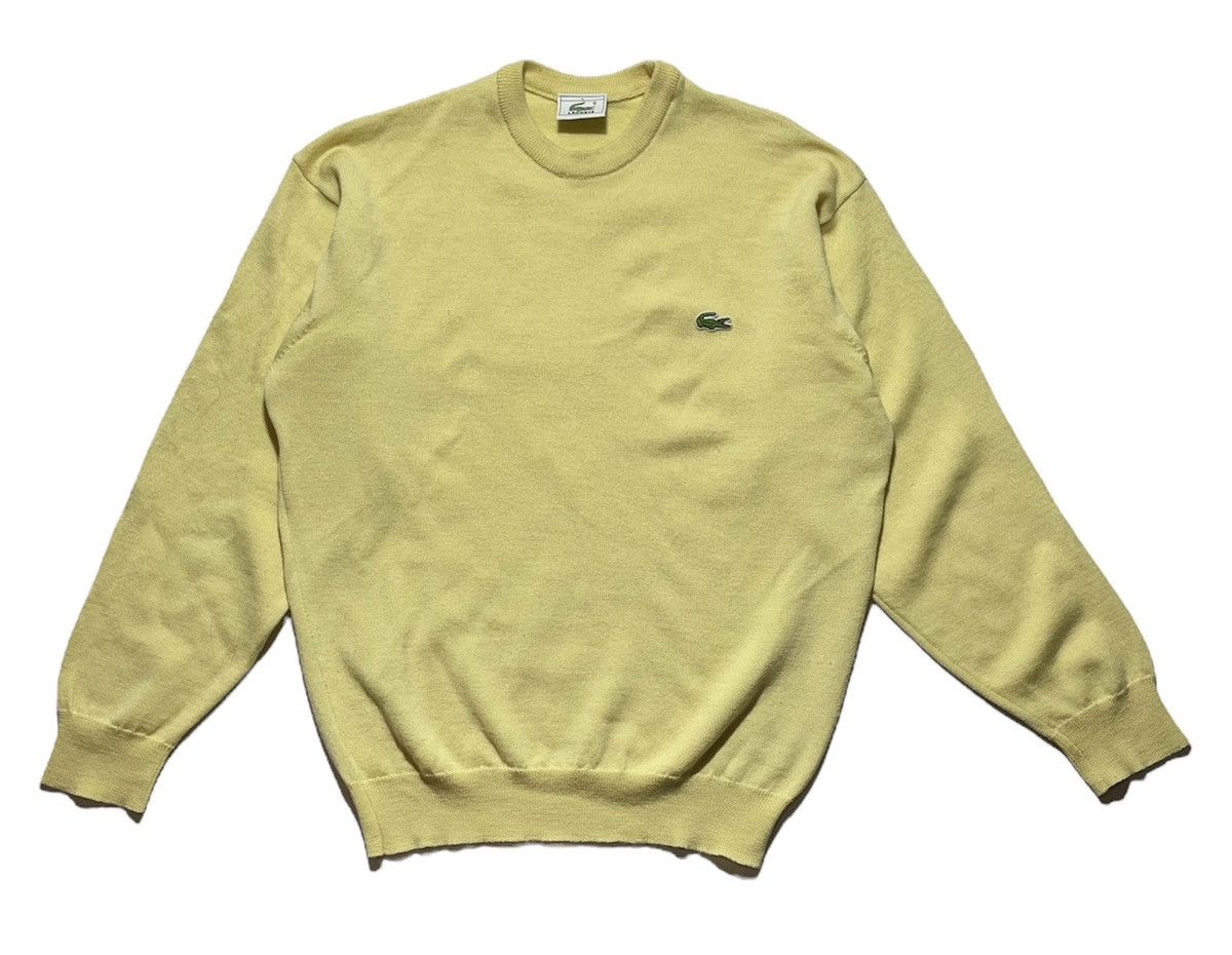 Lacoste Vintage Lacoste Wool Sweater Size US M / EU 48-50 / 2 - 1 Thumbnail