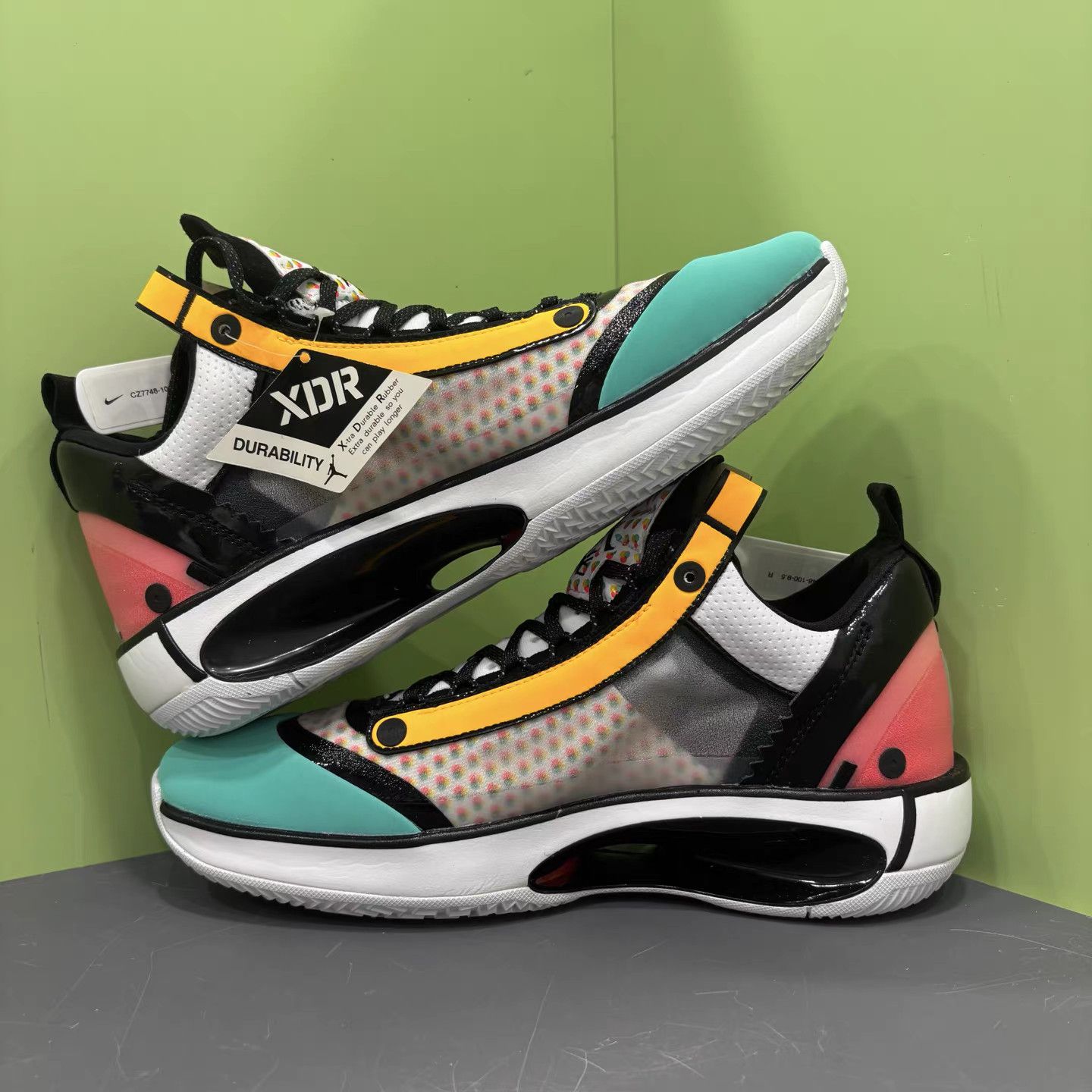 Jordan Brand Air Jordan 34 Low "Candy" Basketball Shoes K15 Size US 10 / EU 43 - 5 Thumbnail