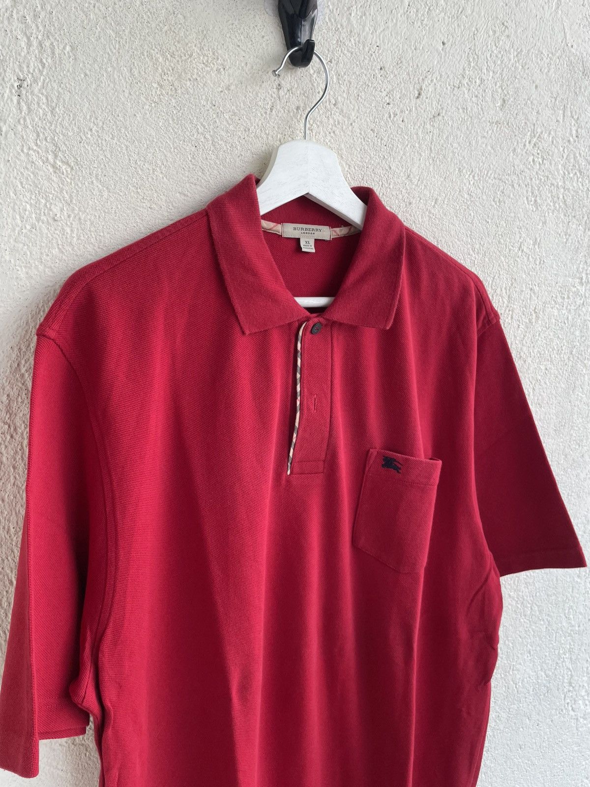 Burberry Burberry Vintage Polo Shirt Embroidery Novacheck Hysteric Size US XXL / EU 58 / 5 - 6 Thumbnail