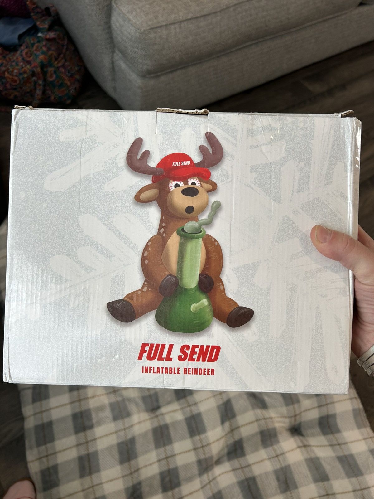 Full Send Full Send inflatable reindeer Size ONE SIZE - 1 Thumbnail