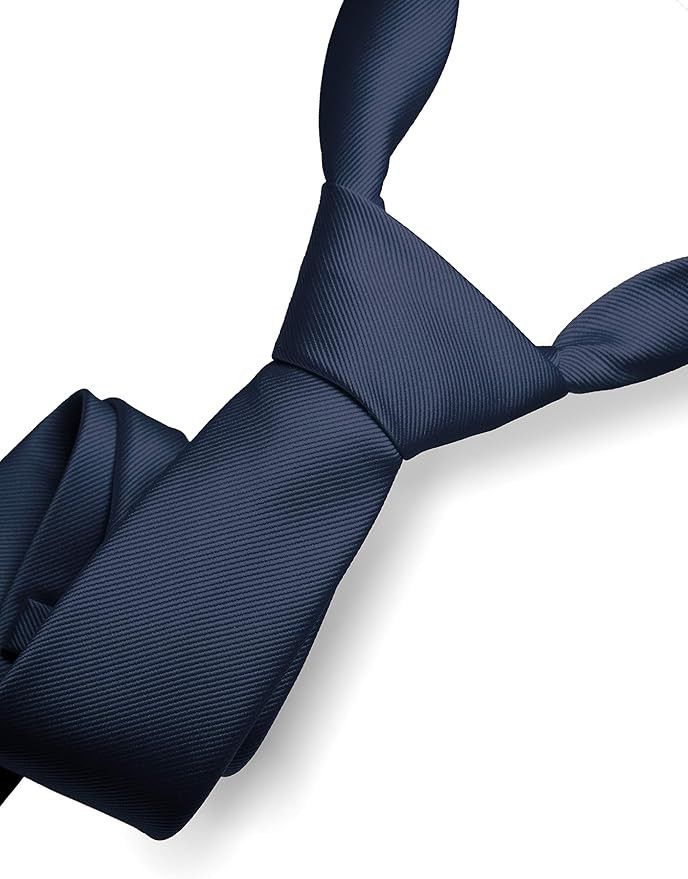 Other Solid Color Formal Necktie Men Classic Business Tie Size ONE SIZE - 2 Thumbnail
