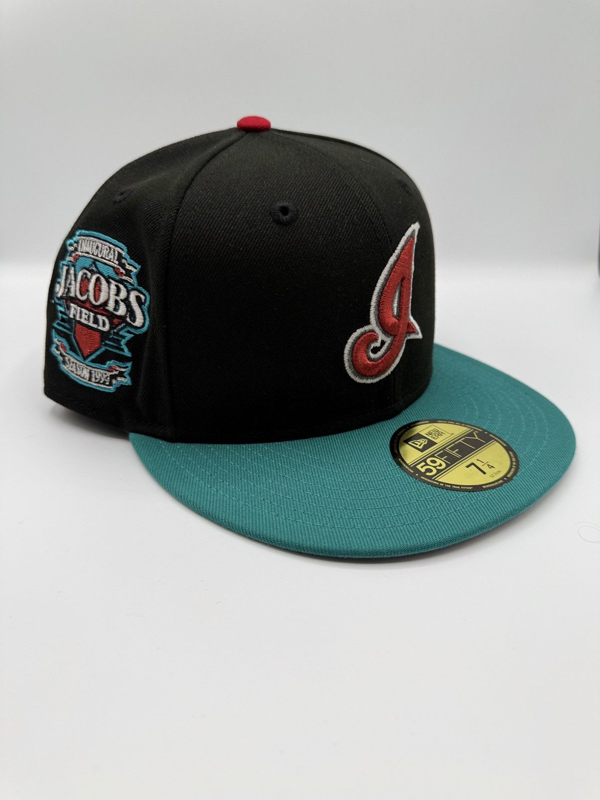 New Era Cleveland Indians New Era 59FIFTY Fitted – Size 7 1/4 Size ONE SIZE - 1 Thumbnail