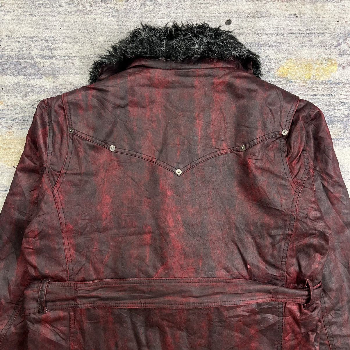 If Six Was Nine Berning sho red blood trim fur coat jacket vkei style Size US L / EU 52-54 / 3 - 7 Thumbnail