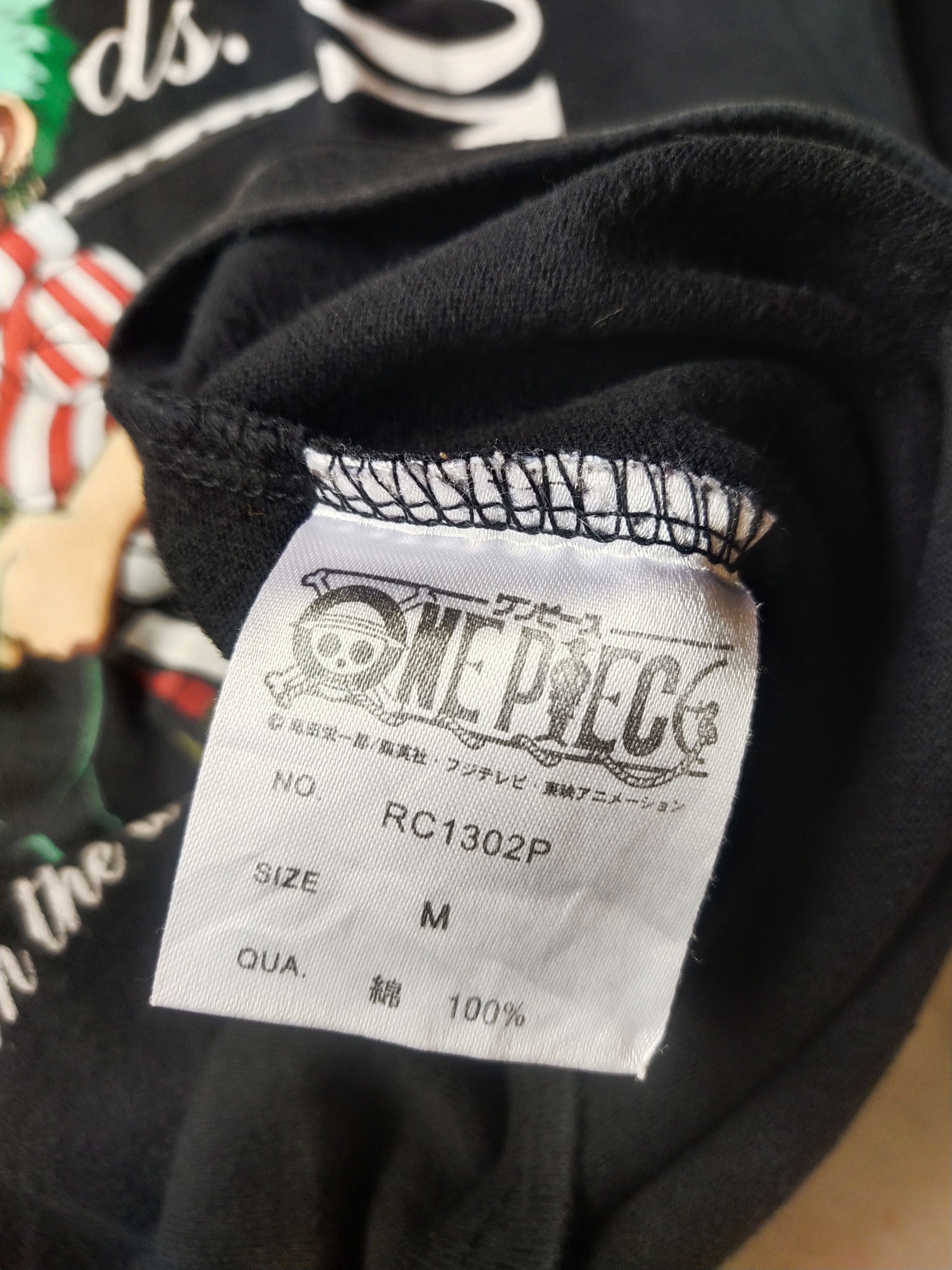 One Piece One Piece Roronoa Zoro Swordsman Art Anime L/S Tee Size US S / EU 44-46 / 1 - 7 Thumbnail
