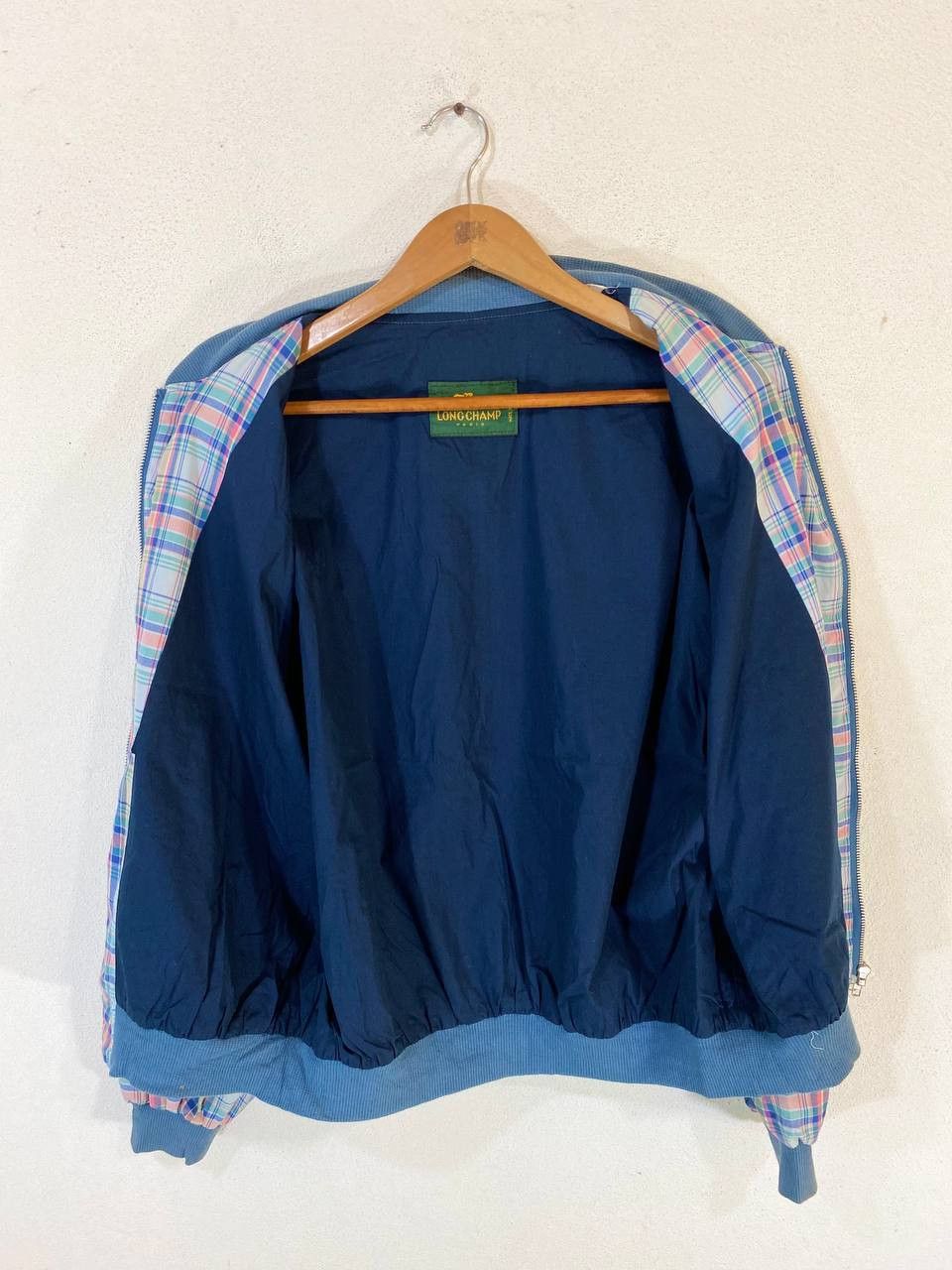 Longchamp vintage longchamp paris jacket checkered design Size US XL / EU 56 / 4 - 7 Thumbnail