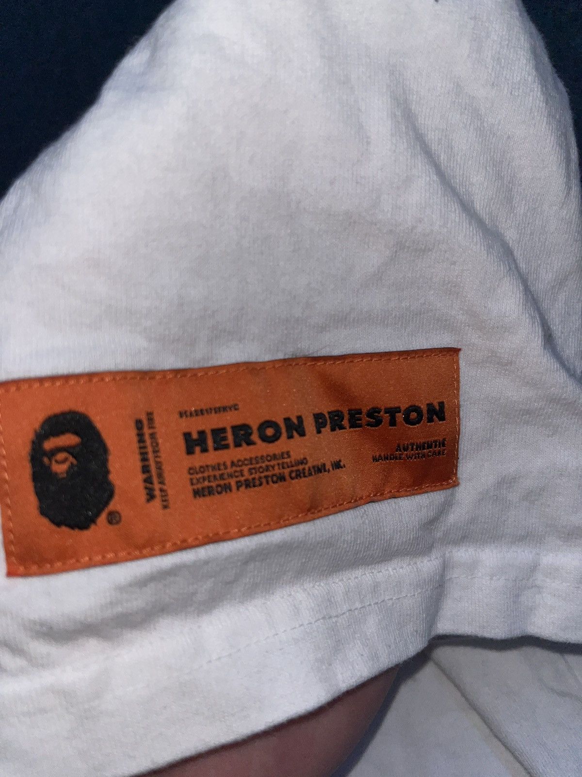 Bape × Heron Preston BAPE X HERON PRESTON RELAXED TEE Size US XXL / EU 58 / 5 - 4 Thumbnail