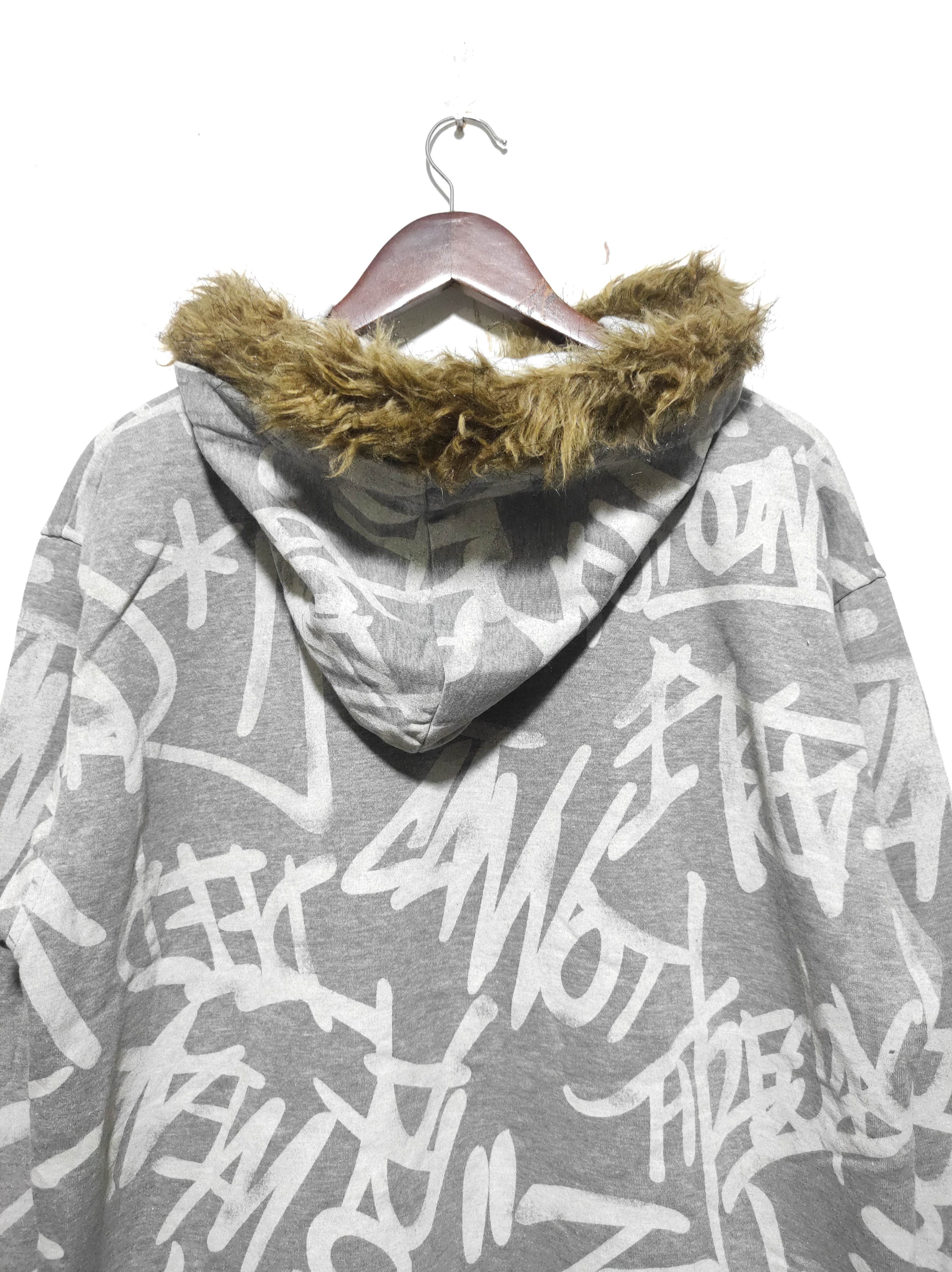 Hysteric Glamour Defective Struct Fullprint Zip Fur Hoodie lgb style Size US XL / EU 56 / 4 - 12 Thumbnail