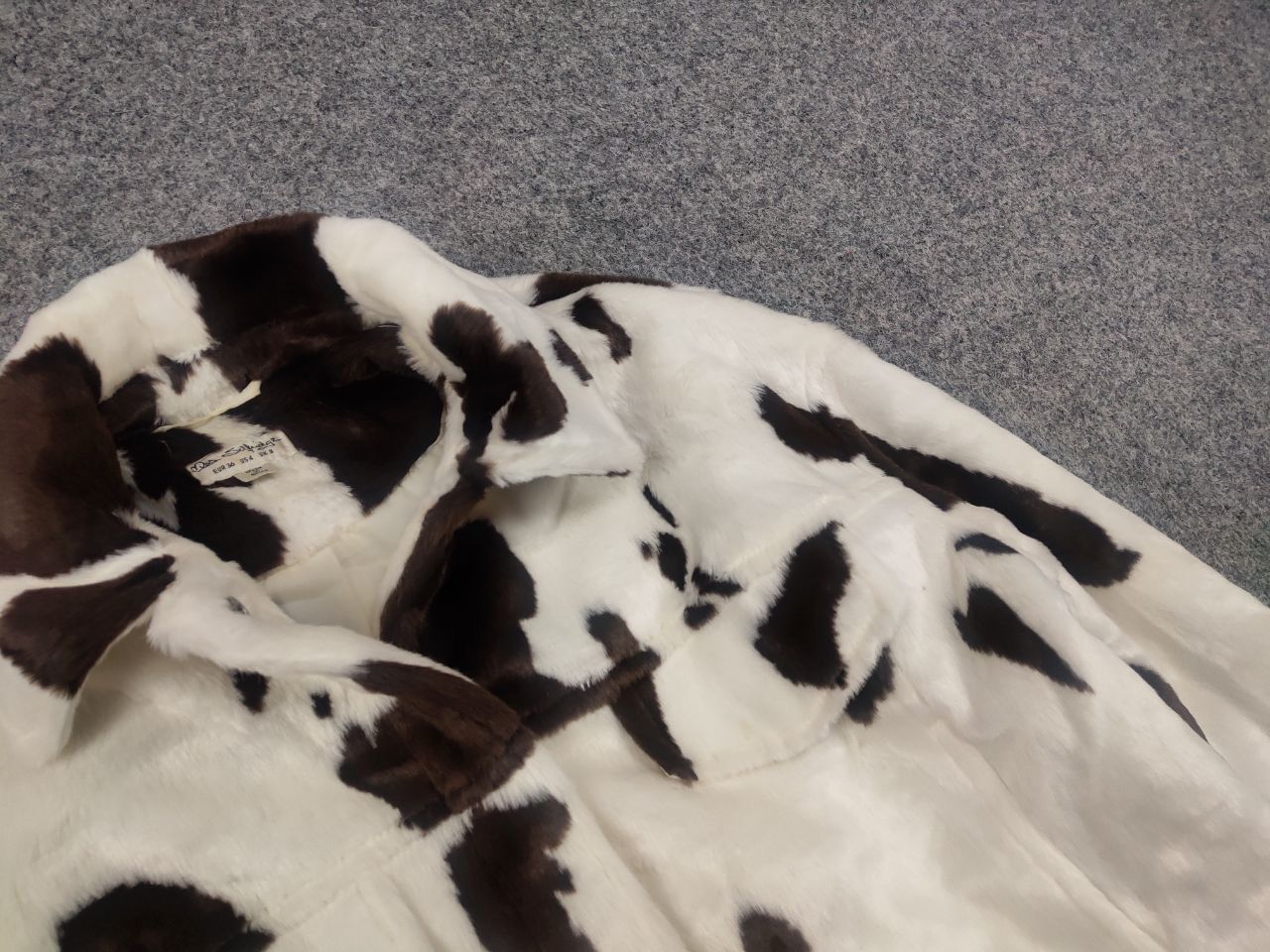 If Six Was Nine Vintage spotted cow if six was nine style fur Jacket Y2K Size S / US 4 / IT 40 - 5 Thumbnail