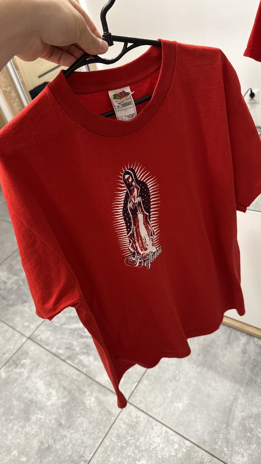 Band Tees Deftones Virgin Mary 2000s Size US L / EU 52-54 / 3 - 6 Thumbnail