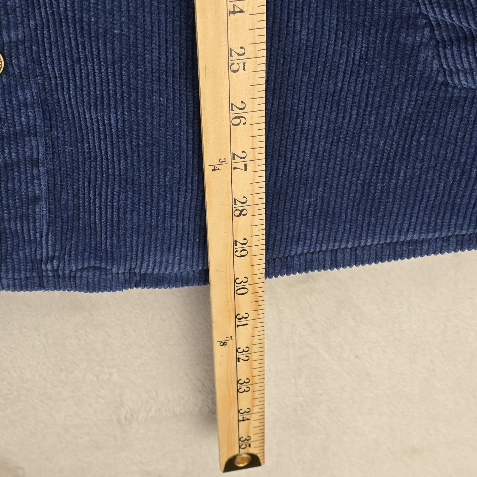 Brixton Brixton Durham Sherpa Lined Jacket Mens Joe Blue Corduroy Size US XL / EU 56 / 4 - 13 Thumbnail