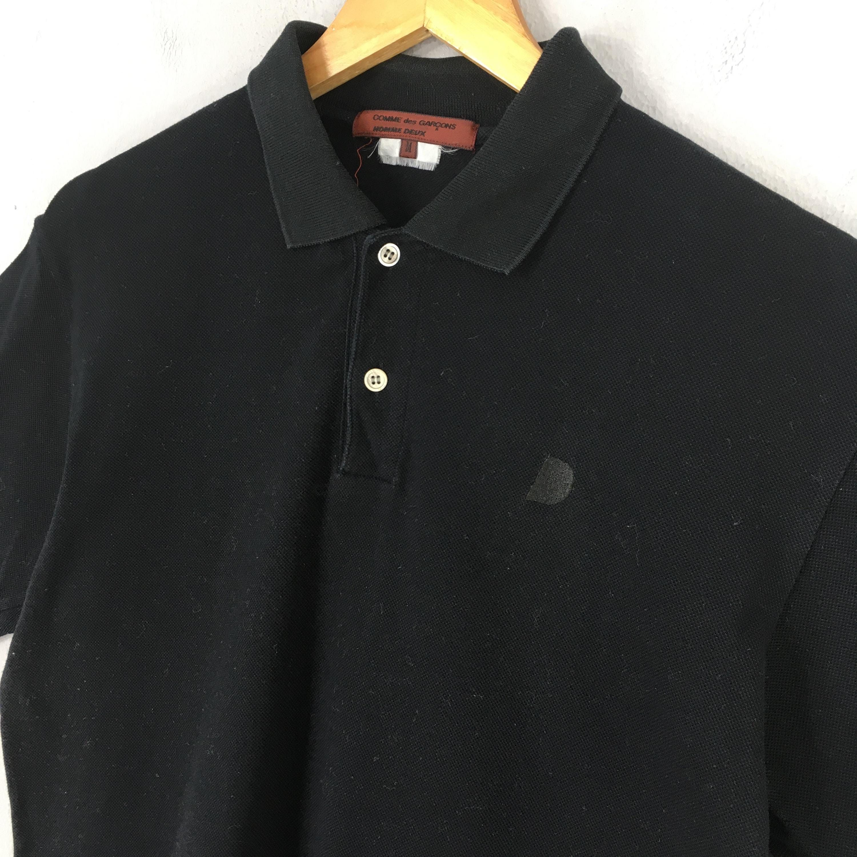 Comme des Garcons Vintage Comme Des Garcons Black Homme Deux Shirt Medium Size US M / EU 48-50 / 2 - 3 Thumbnail