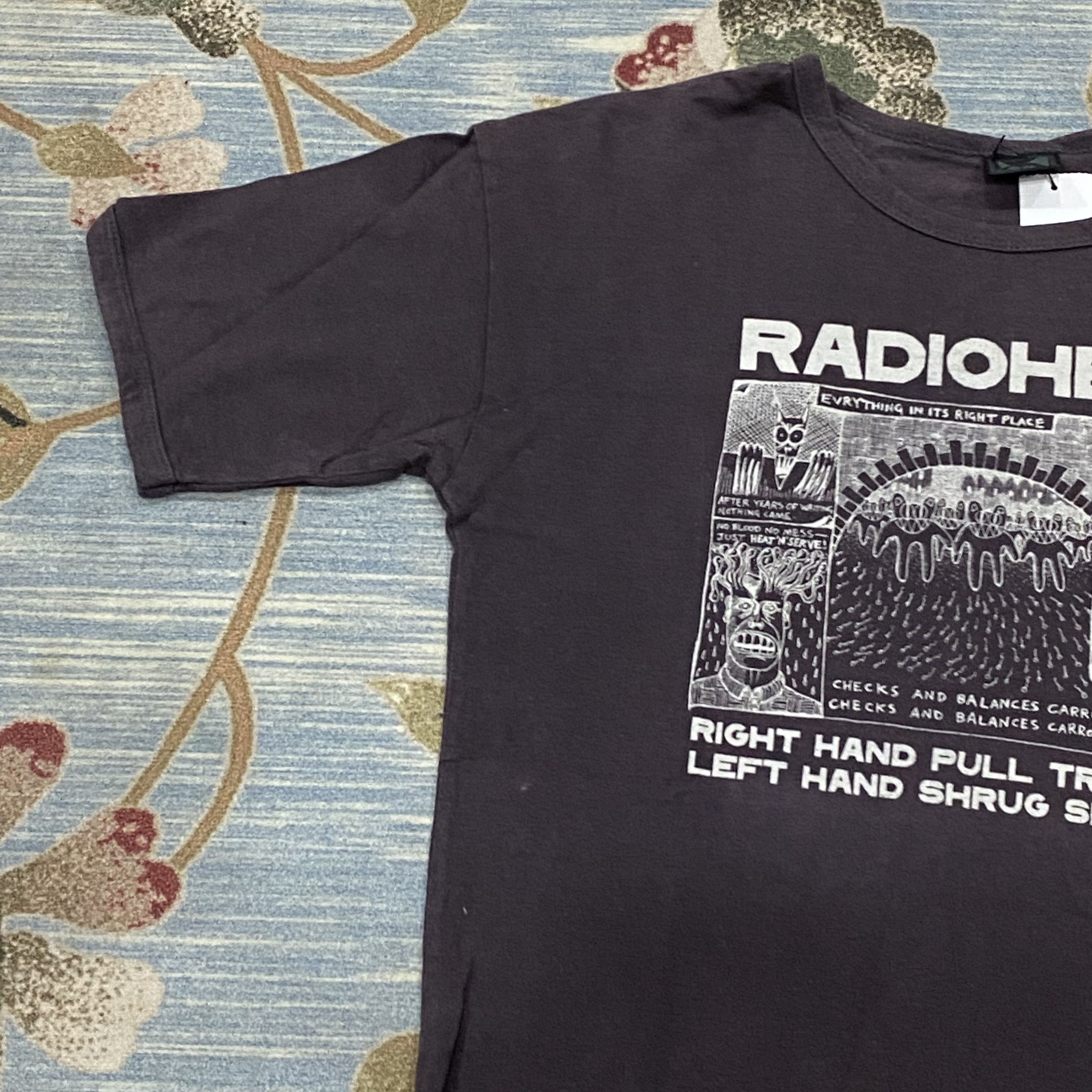 Band Tees Vintage 00s USA Radiohead WASTE PRODUCT Tee Size US M / EU 48-50 / 2 - 4 Thumbnail