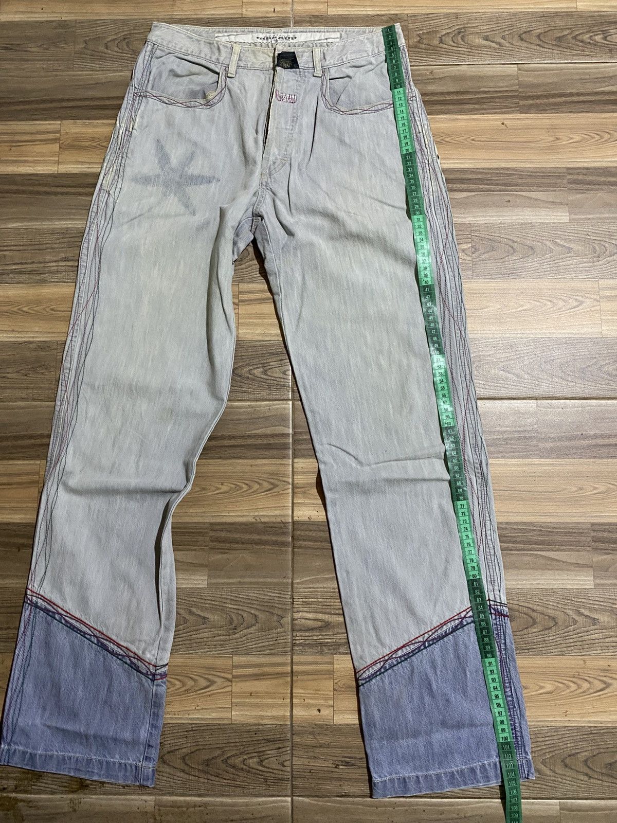 Japanese Brand × Marithe + Francois Girbaud VINTAGE MARITHE FRANCOIS GIRBAUD JEANS Size US 30 / EU 46 - 15 Thumbnail