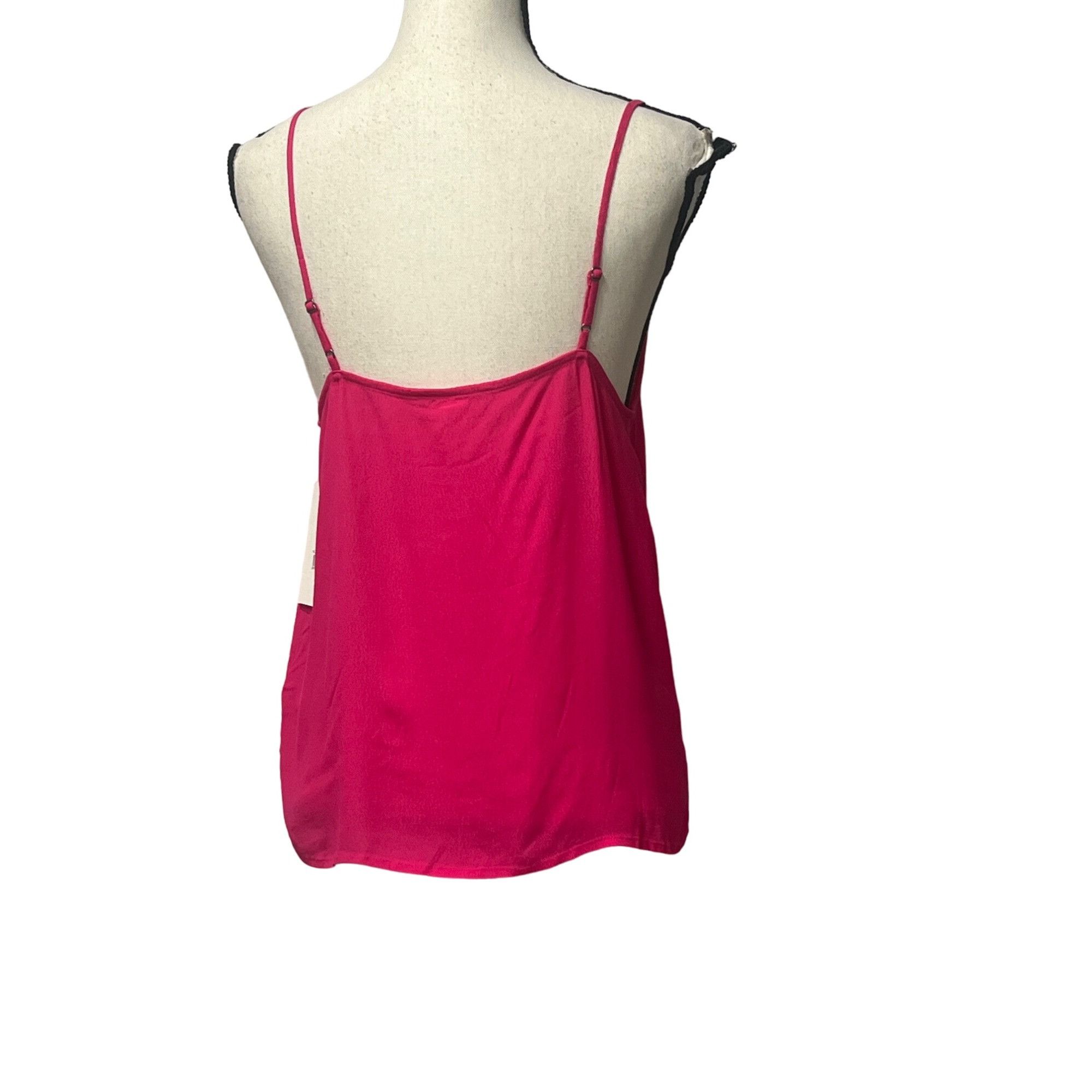 Other Treasure & Bond Lace Inset Camisole, Pink Electric, Sz. M Size M / US 6-8 / IT 42-44 - 5 Thumbnail