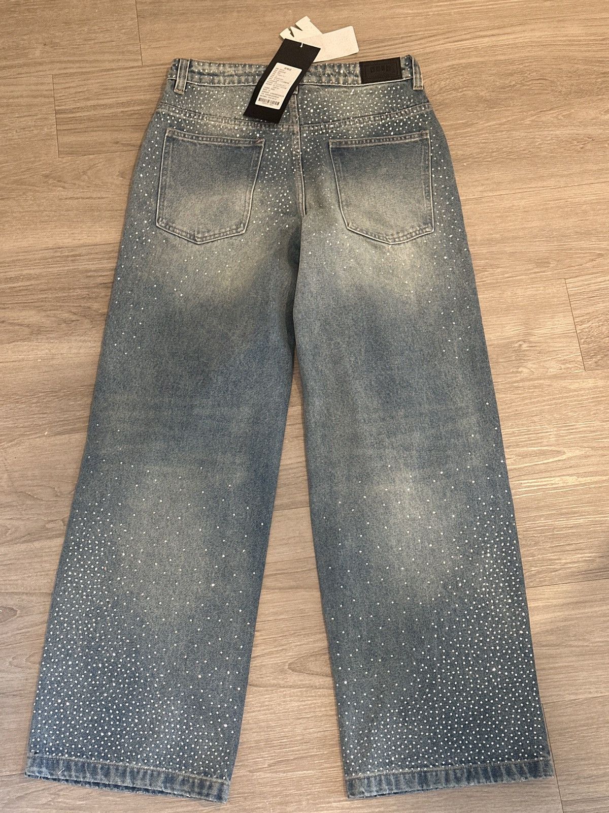Japanese Brand Medm wide leg denim jeans Size US 32 / EU 48 - 1 Thumbnail