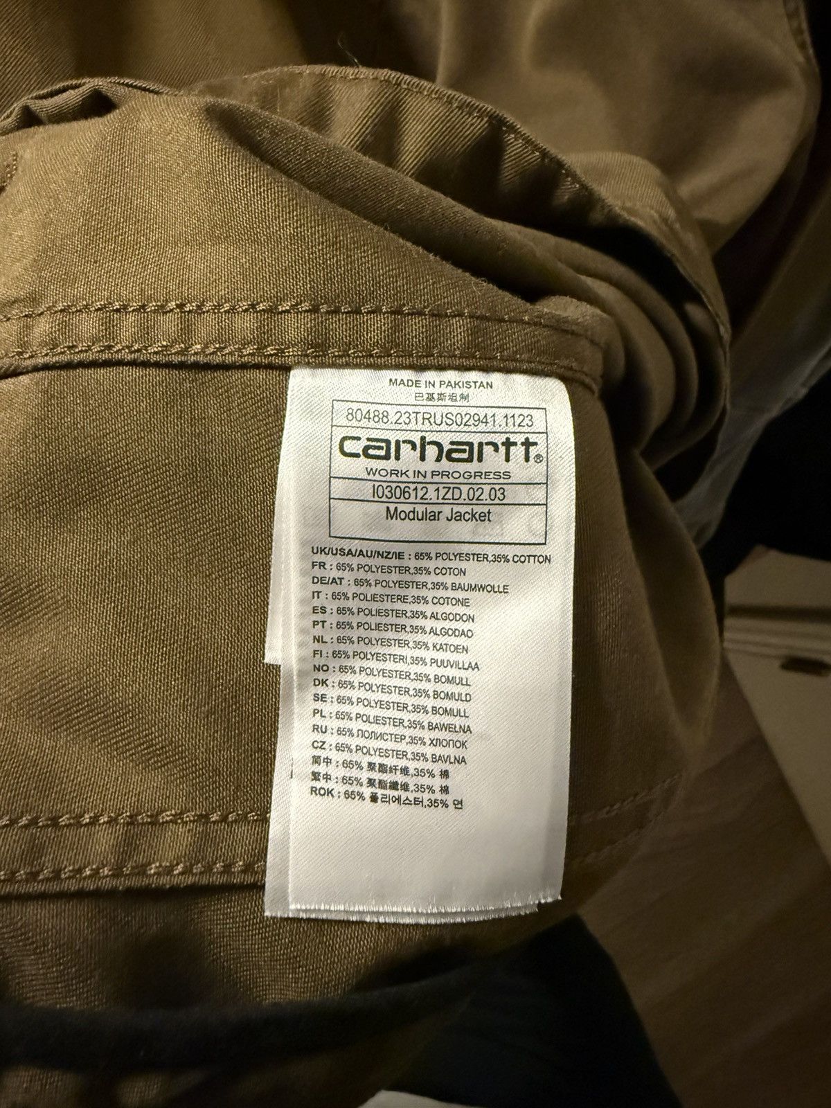 Carhartt Wip carhartt wip modular jacket XL Size US XL / EU 56 / 4 - 4 Thumbnail